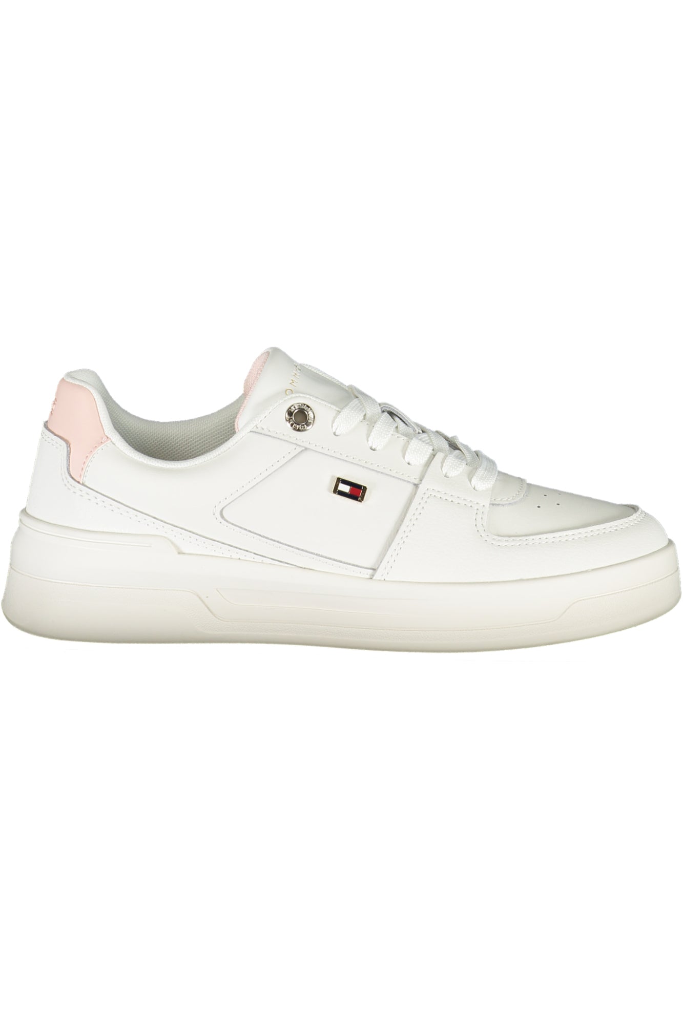 Tommy Hilfiger moteriški laisvalaikio batai – baltos spalvos, baltos spalvos