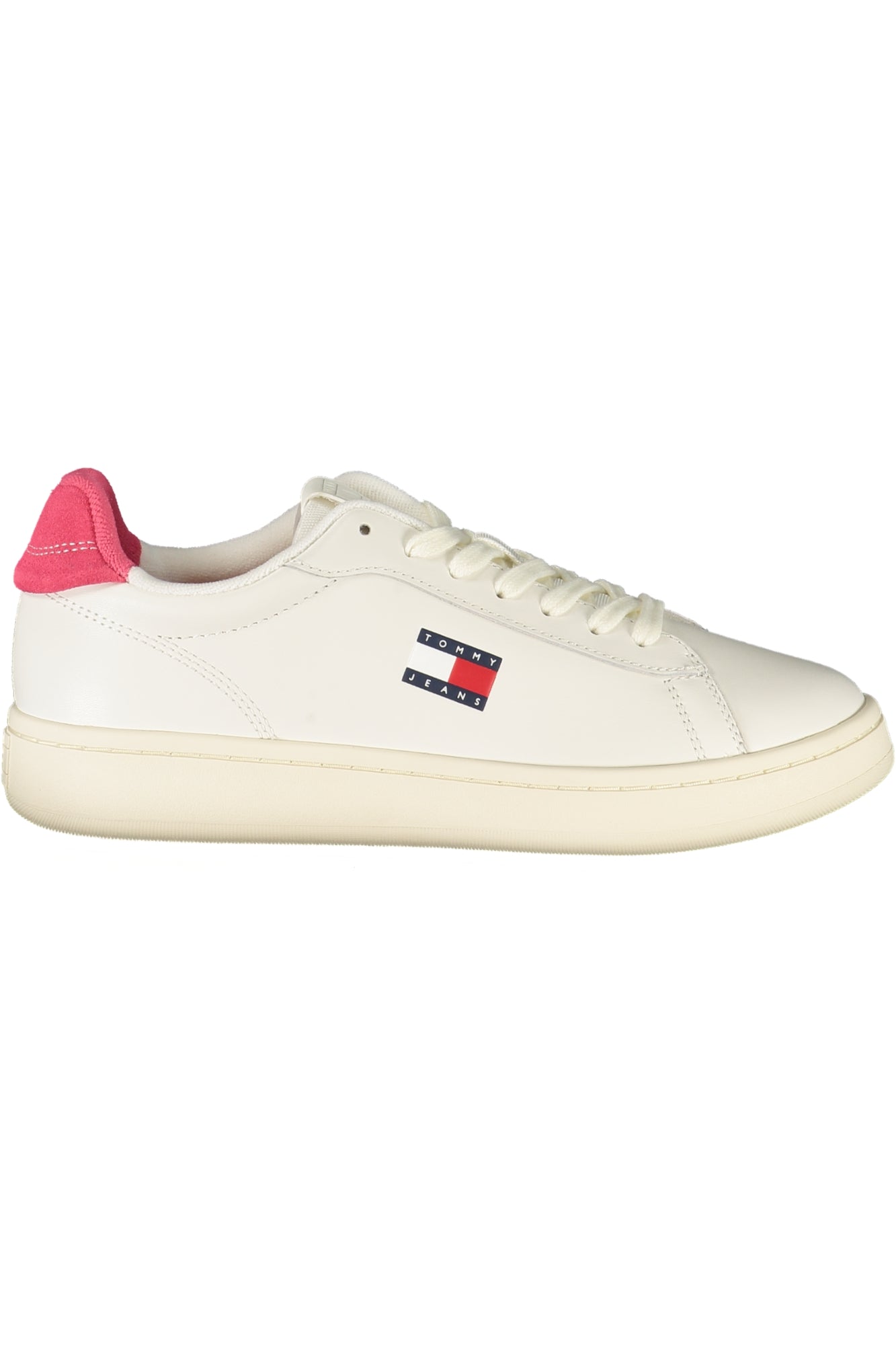 Tommy Hilfiger moteriški laisvalaikio batai – balta spalvos, balta spalva
