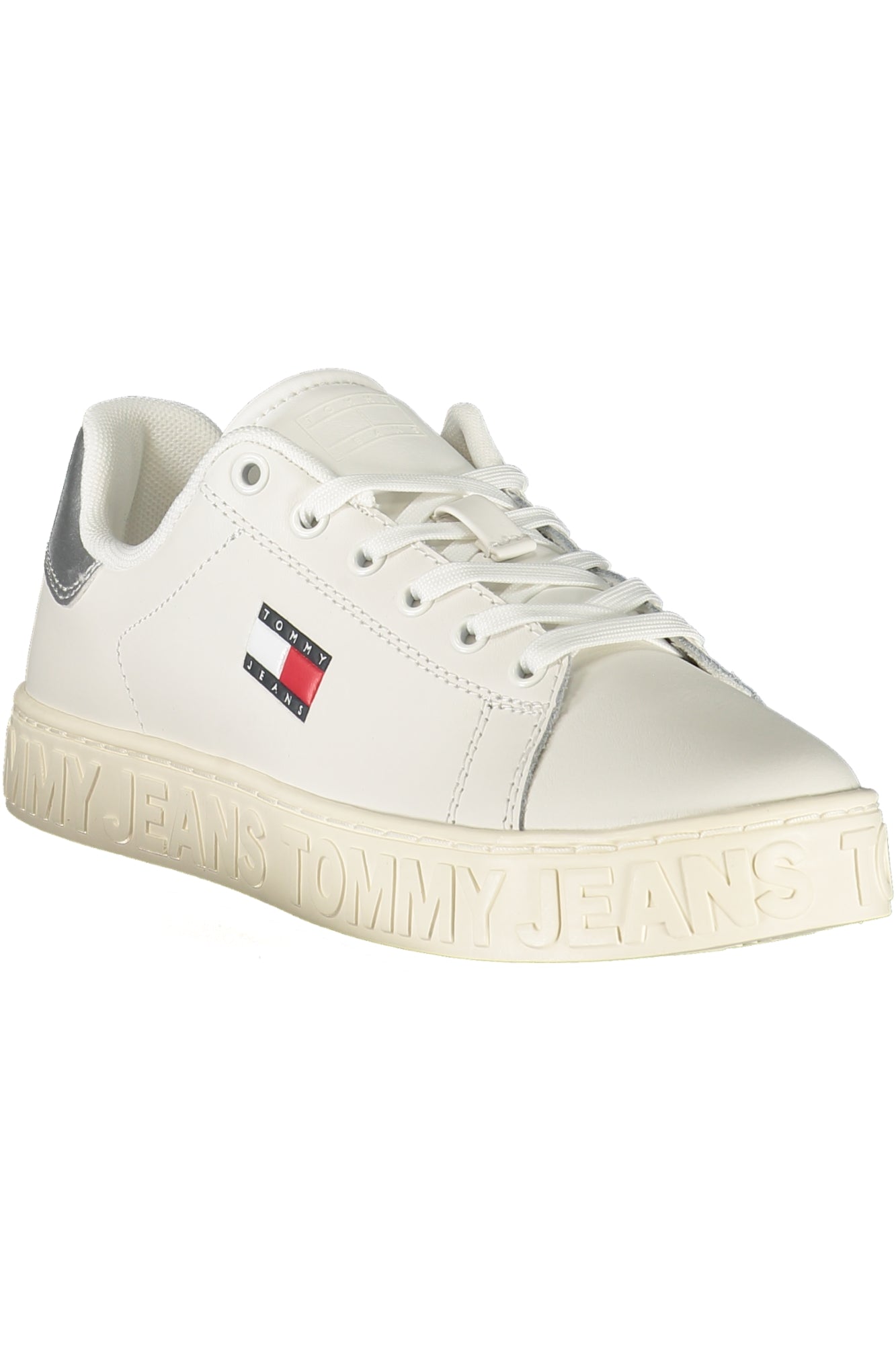Tommy Hilfiger moteriški laisvalaikio batai – baltos spalvos, baltos spalvos, nuotrauka 2