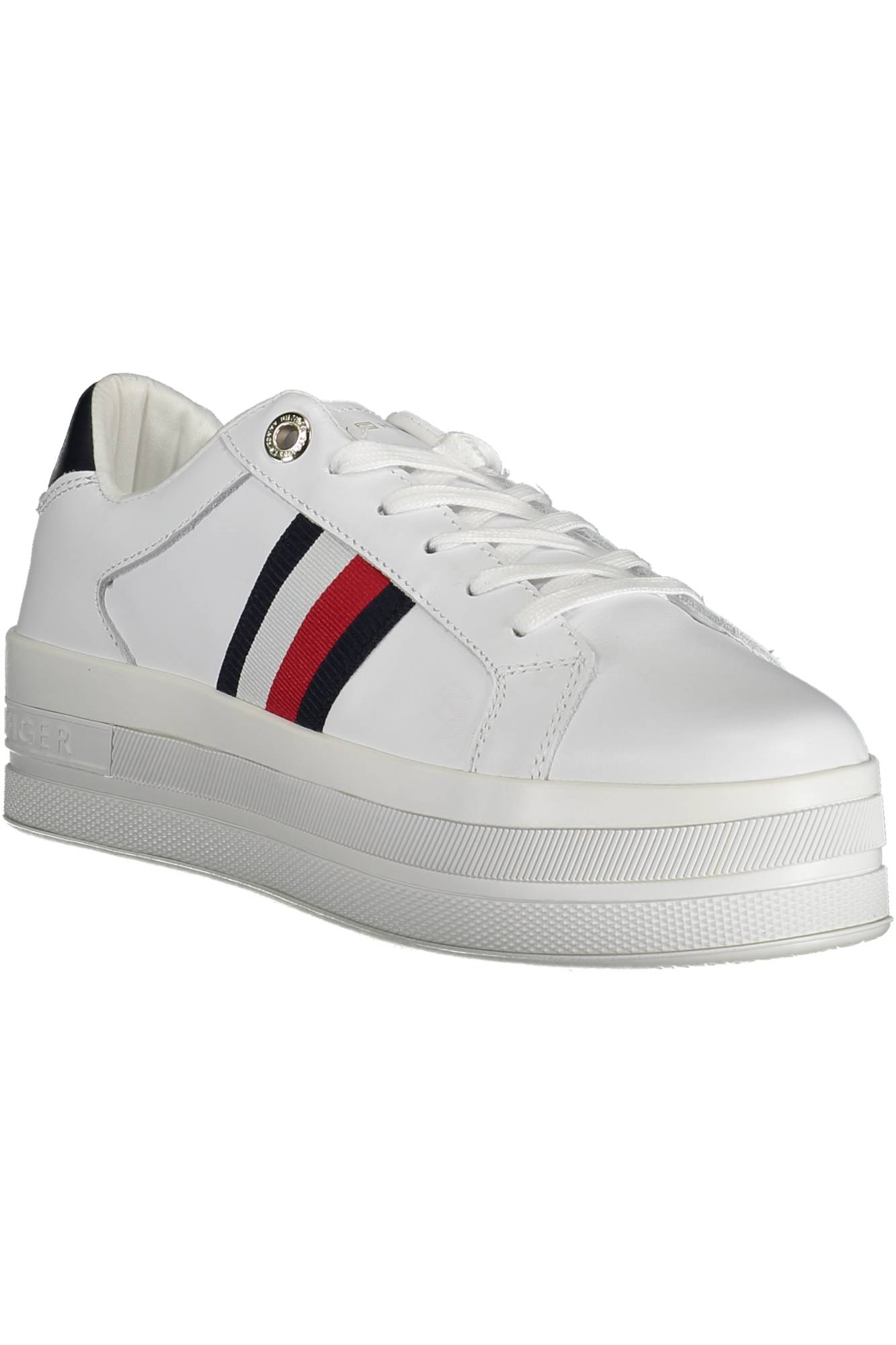 Tommy Hilfiger moteriški laisvalaikio batai – baltos spalvos, baltos spalvos, nuotrauka 2
