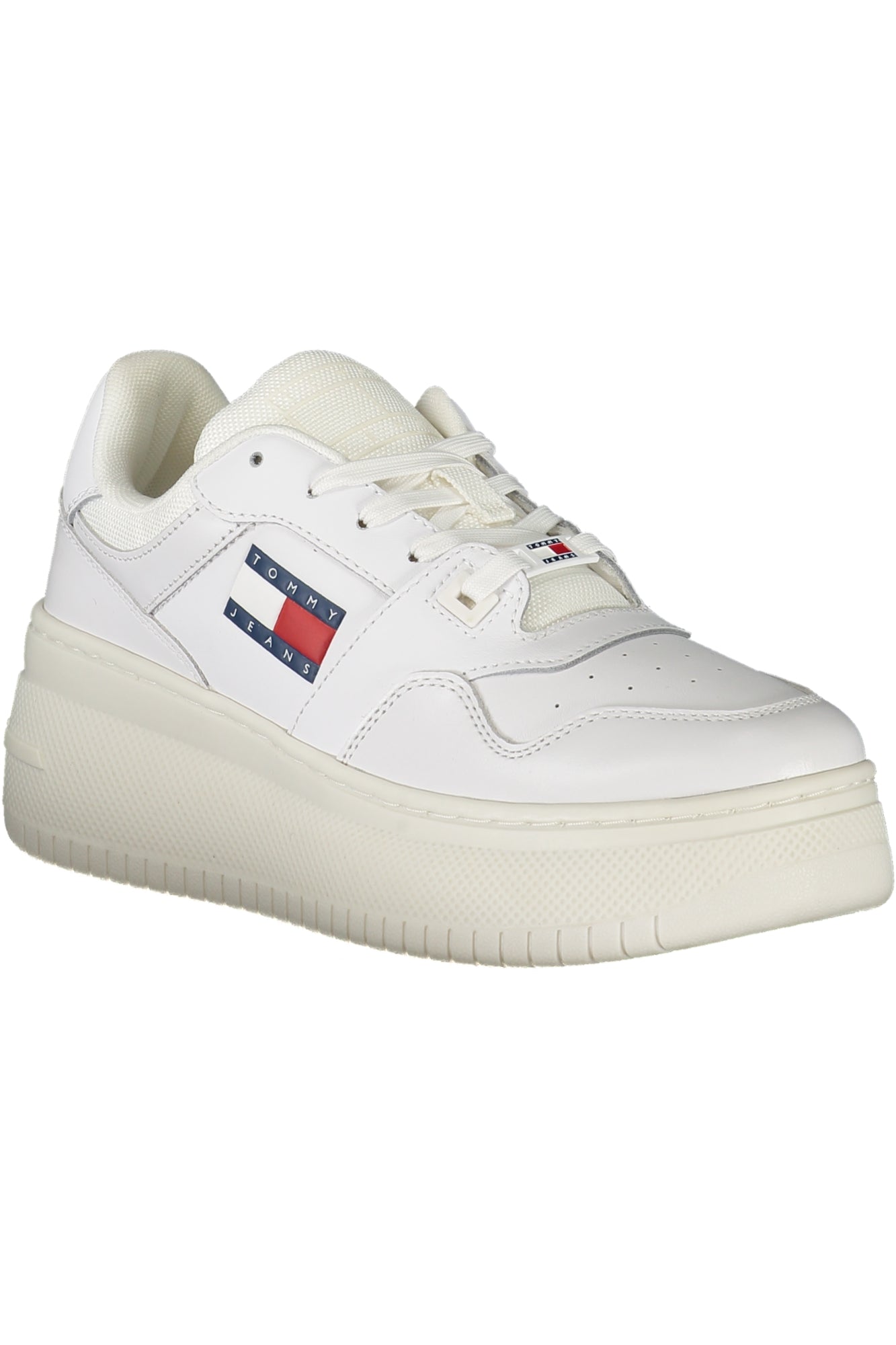 Tommy Hilfiger moteriški laisvalaikio batai – baltos spalvos, baltos spalvos, nuotrauka 2