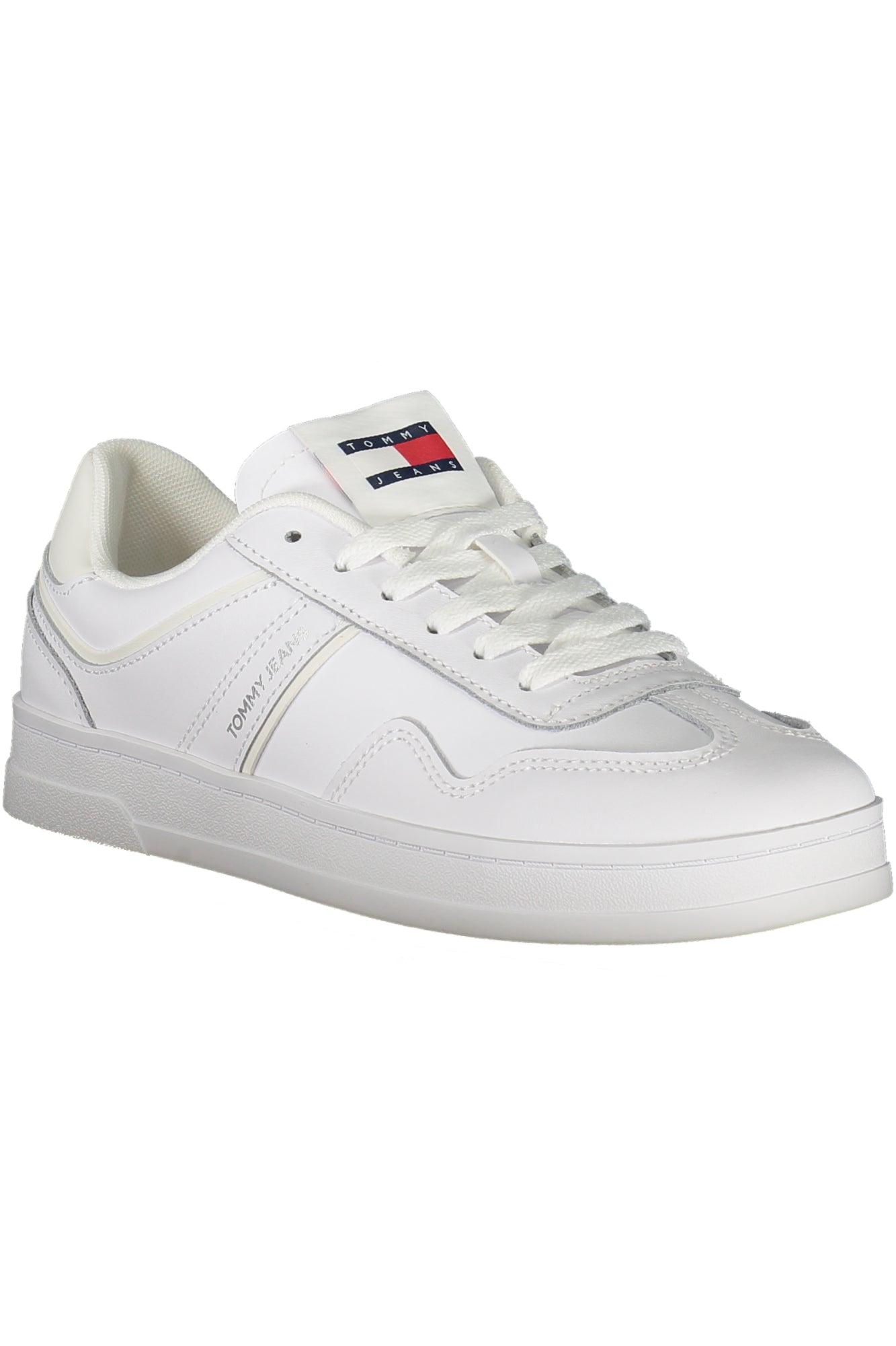 Tommy Hilfiger moteriški laisvalaikio batai – baltos spalvos, baltos spalvos, nuotrauka 2