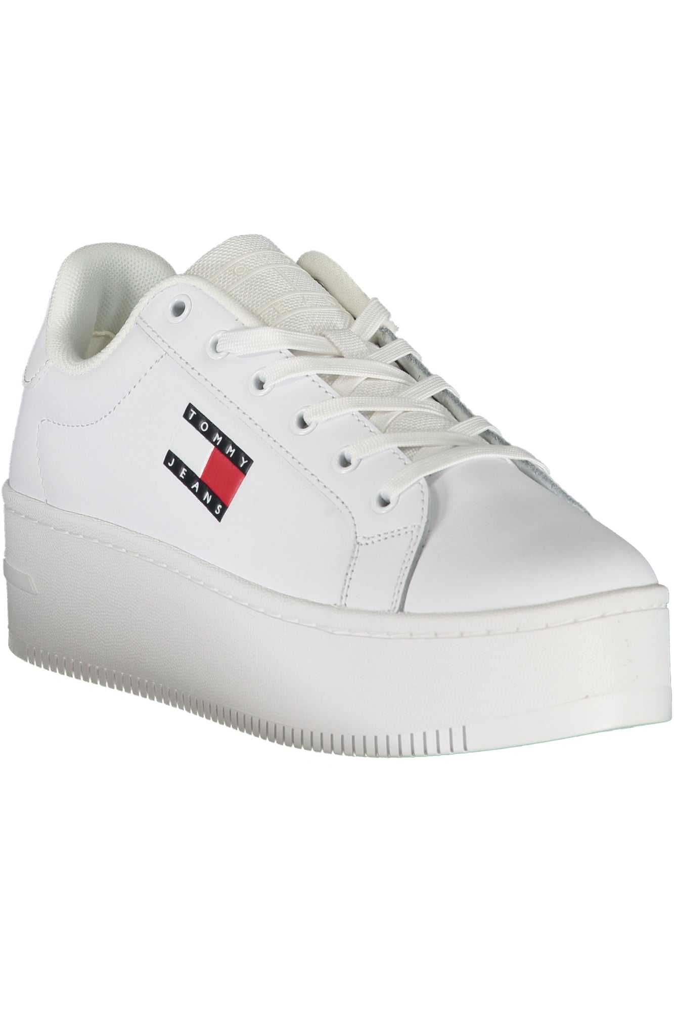 Tommy Hilfiger moteriški laisvalaikio batai – baltos spalvos, baltos spalvos, nuotrauka 2