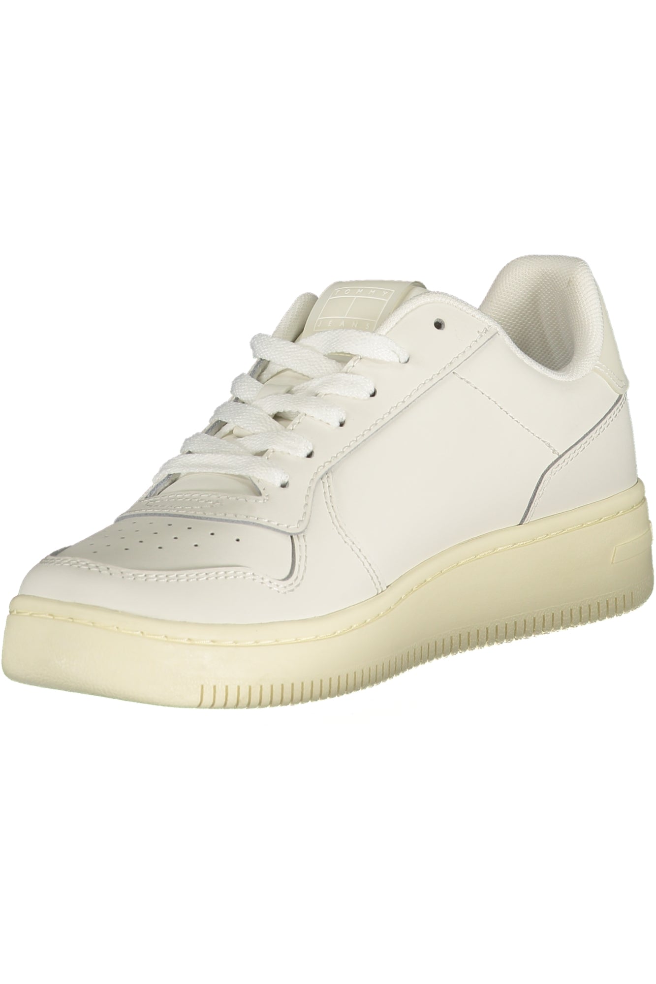 Tommy Hilfiger moteriški laisvalaikio batai – baltos spalvos, baltos spalvos, nuotrauka 3