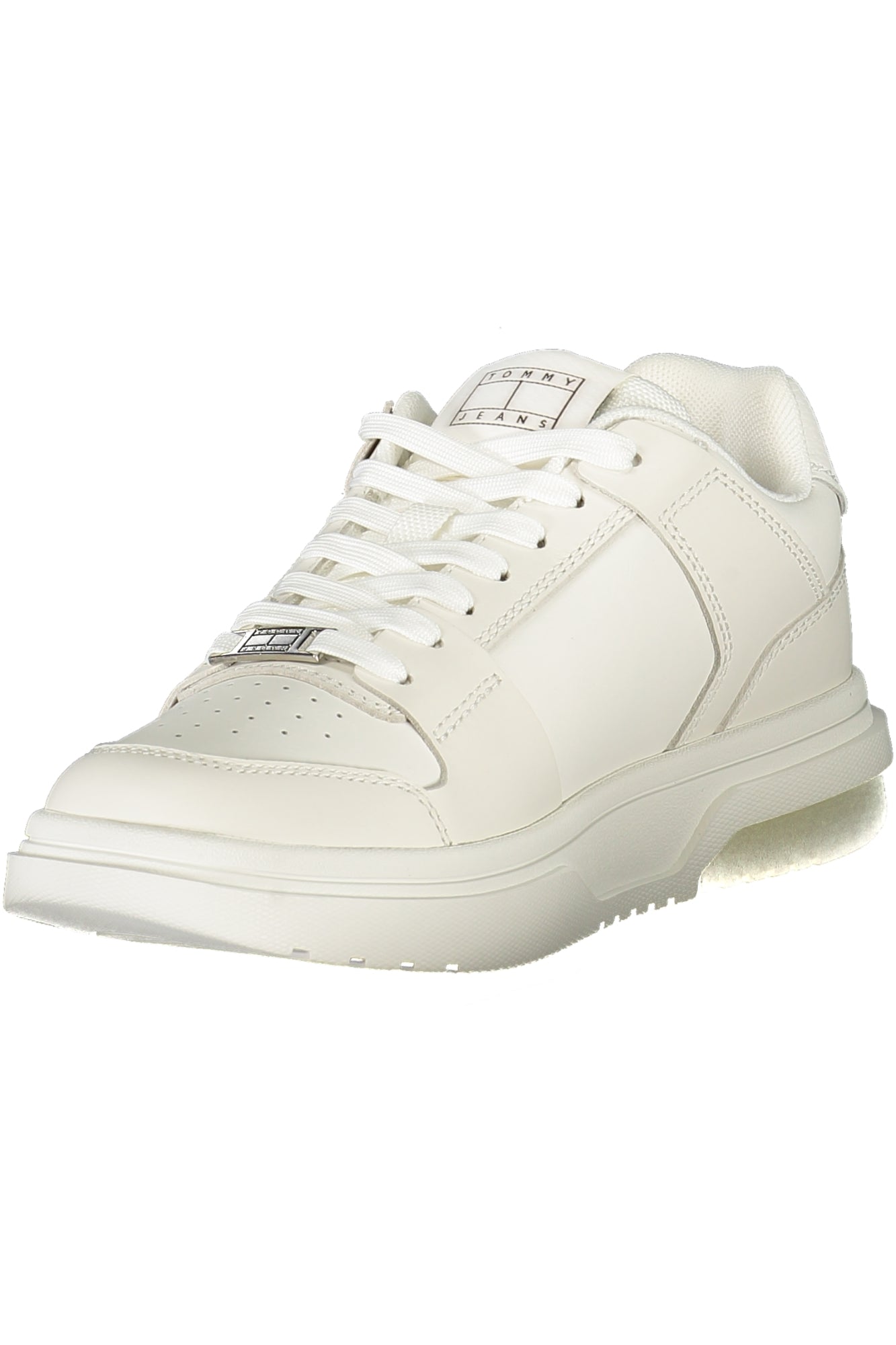 Tommy Hilfiger moteriški laisvalaikio batai – baltos spalvos, baltos spalvos, nuotrauka 3