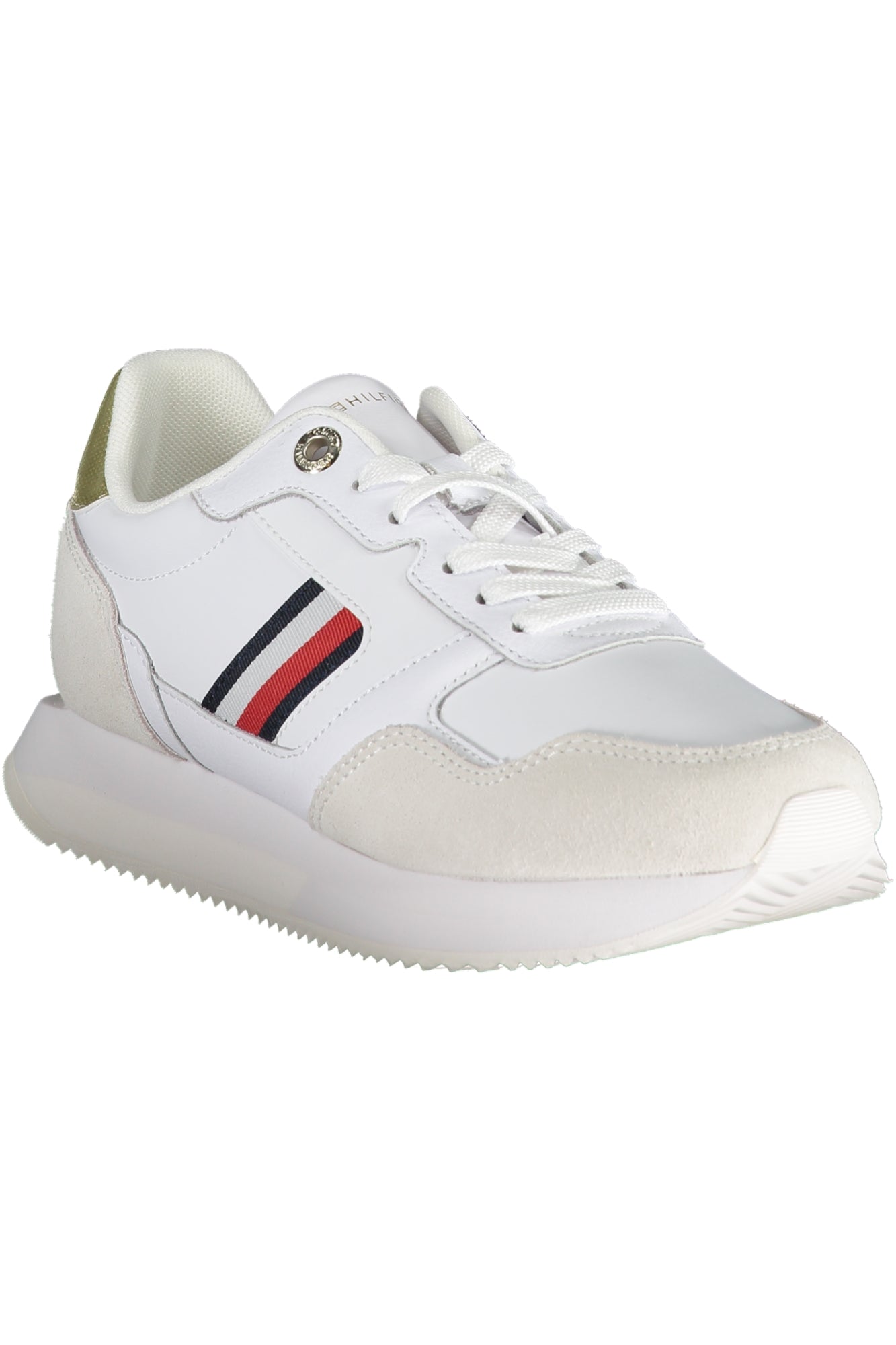 Tommy Hilfiger moteriški laisvalaikio batai – baltos spalvos, baltos spalvos, nuotrauka 3