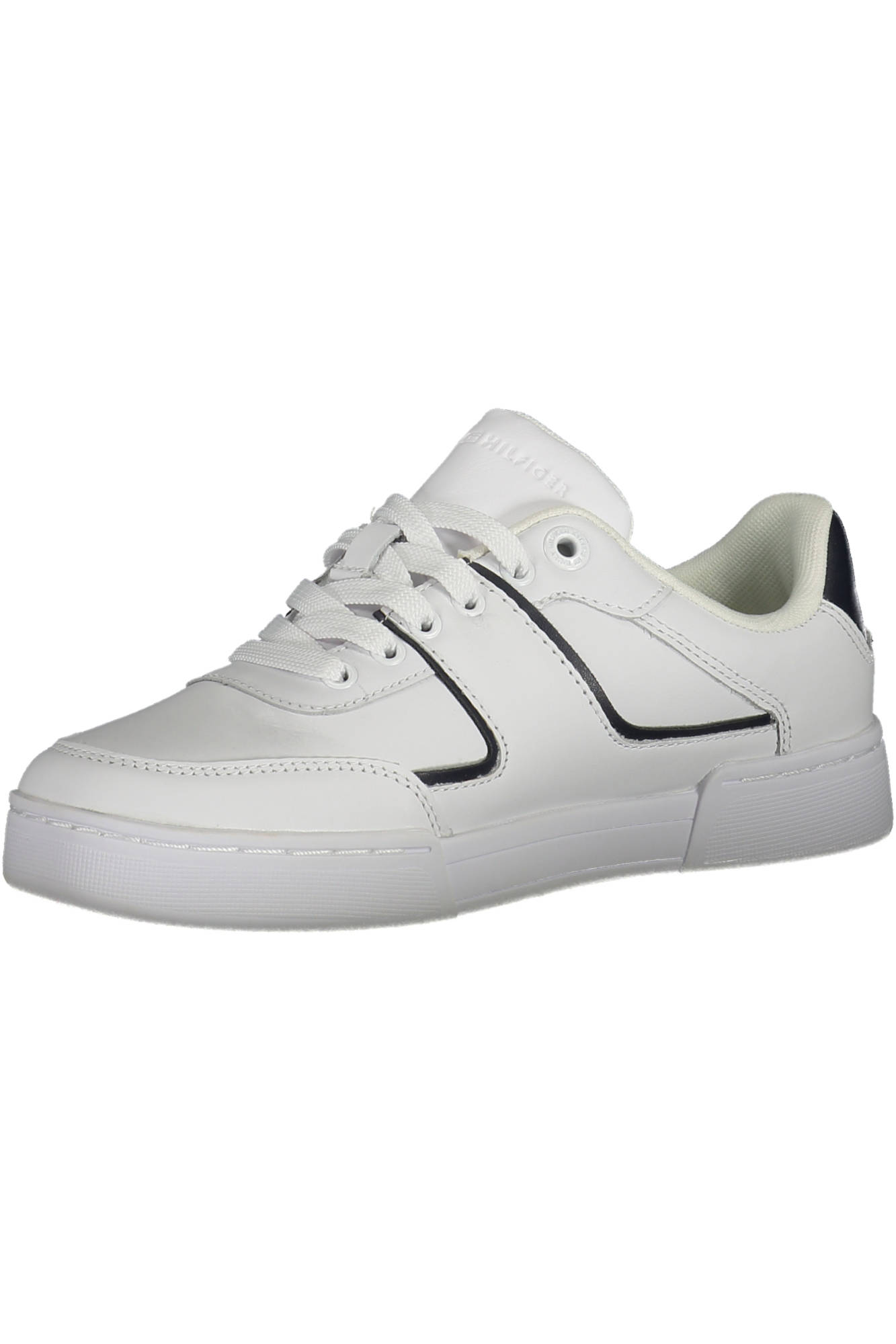 Tommy Hilfiger moteriški laisvalaikio batai – baltos spalvos, baltos spalvos, nuotrauka 3