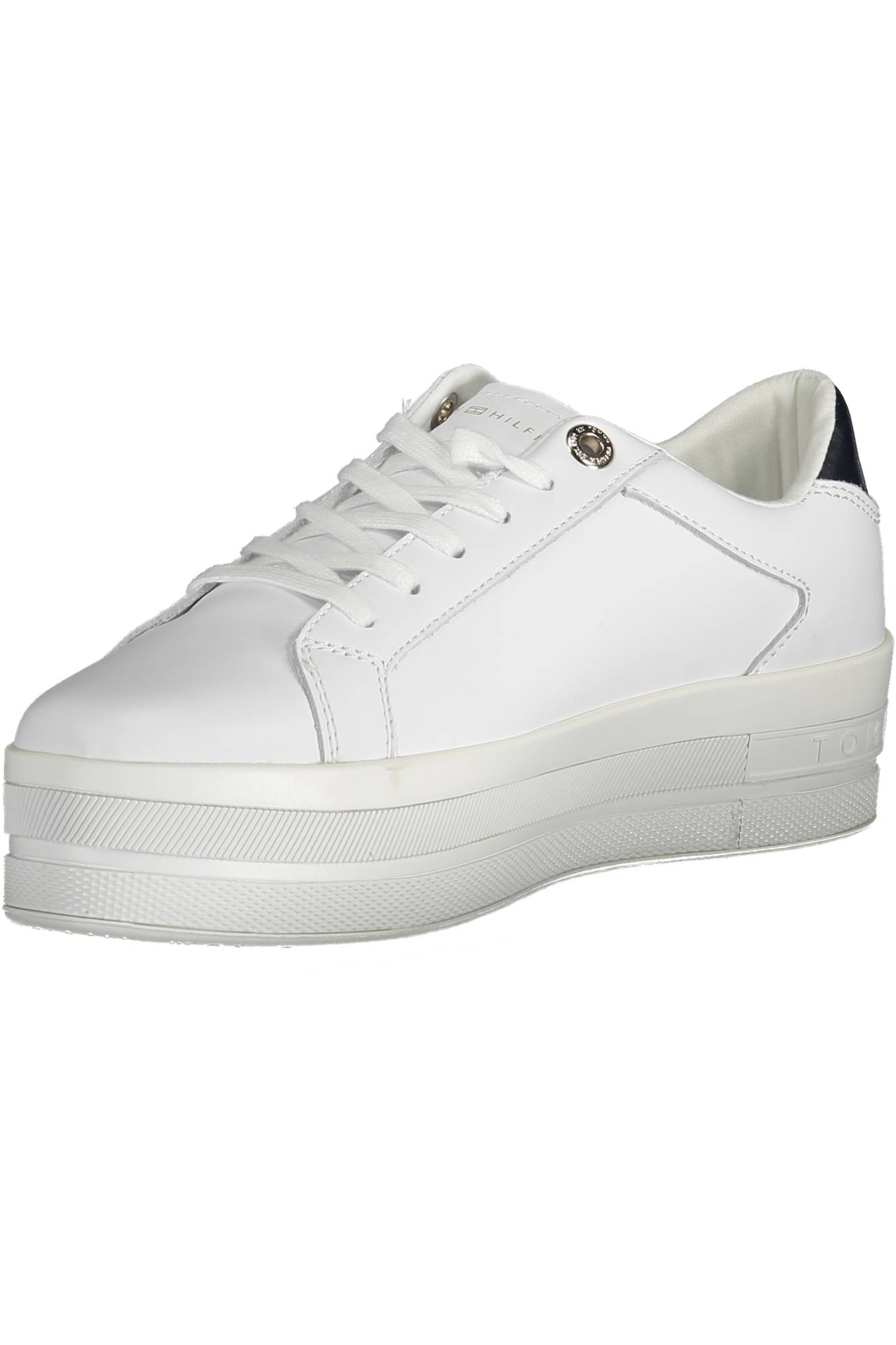 Tommy Hilfiger moteriški laisvalaikio batai – baltos spalvos, baltos spalvos, nuotrauka 3