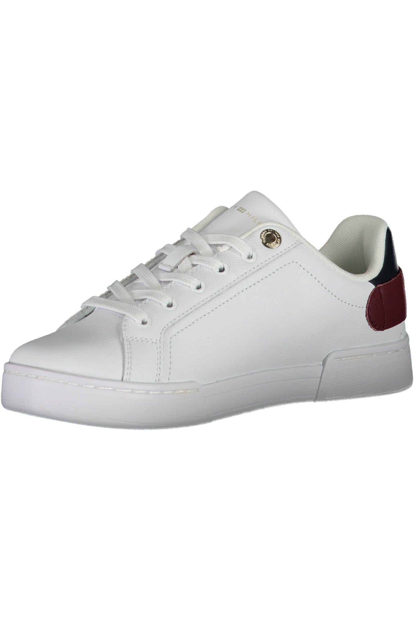 Tommy Hilfiger moteriški laisvalaikio batai – baltos spalvos, baltos spalvos, nuotrauka 3