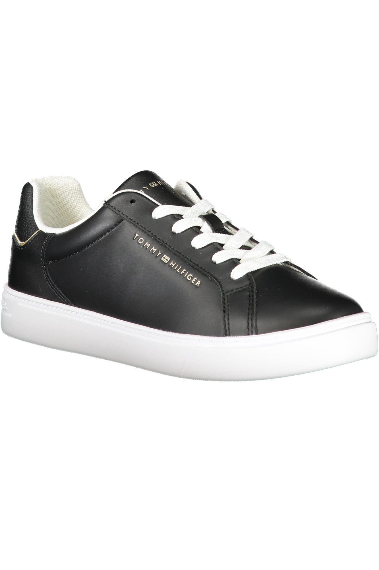 Tommy Hilfiger moteriški laisvalaikio batai – juodos spalvos, juodos spalvos, nuotrauka 2