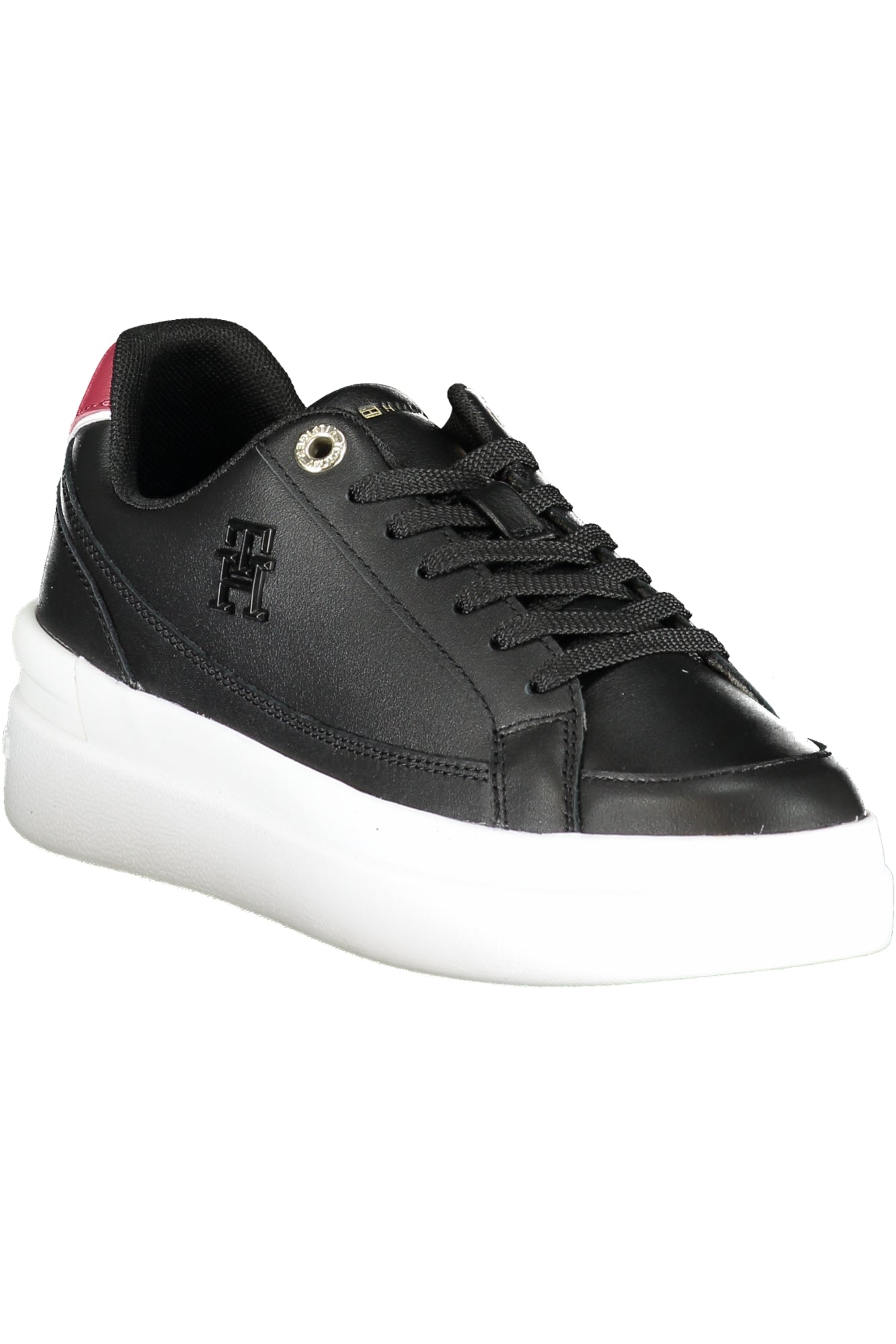Tommy Hilfiger moteriški laisvalaikio batai – juodos spalvos, juodos spalvos, nuotrauka 2