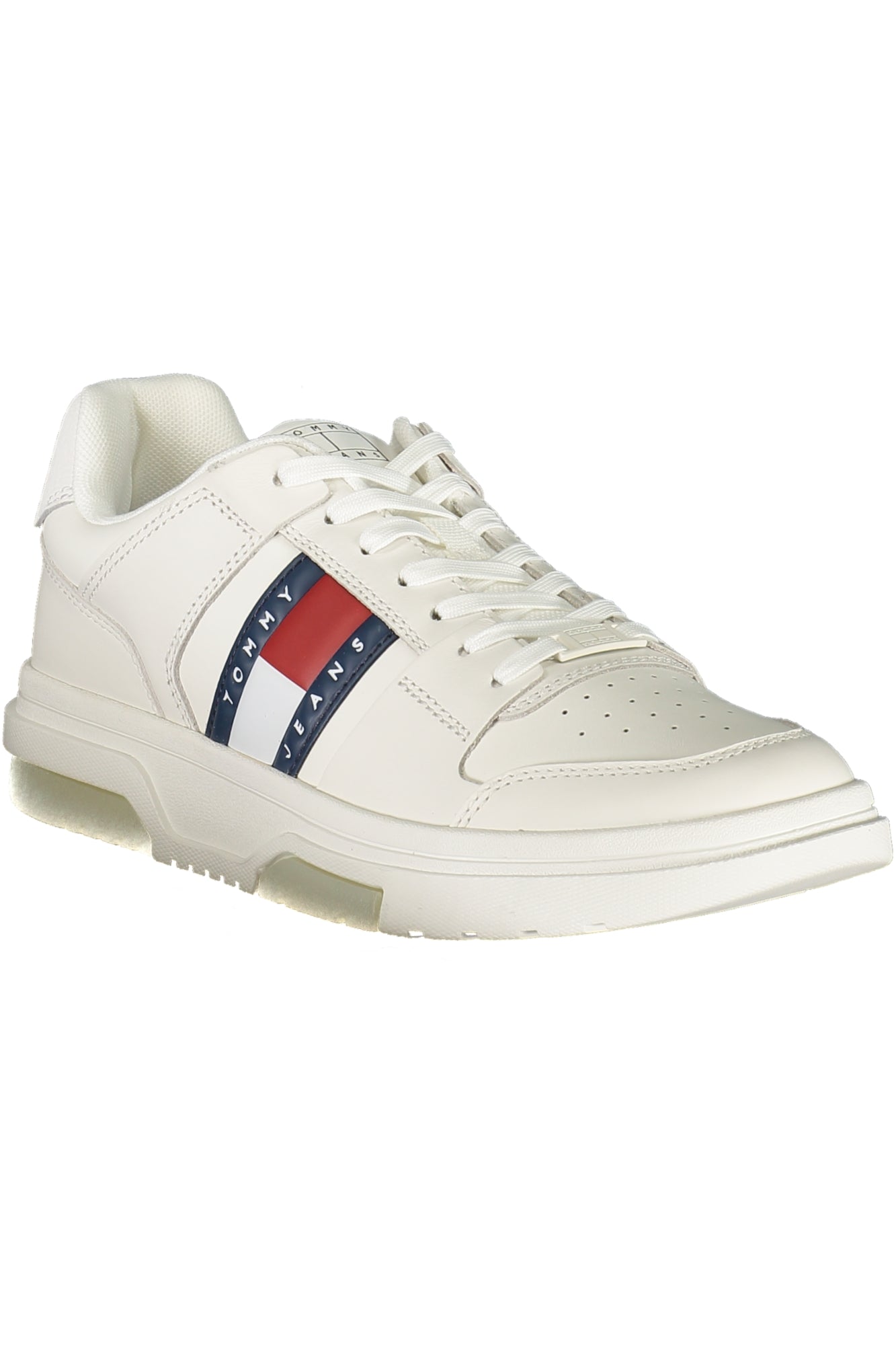 Tommy Hilfiger vyriški laisvalaikio batai – baltos spalvos, baltos spalvos, nuotrauka 2