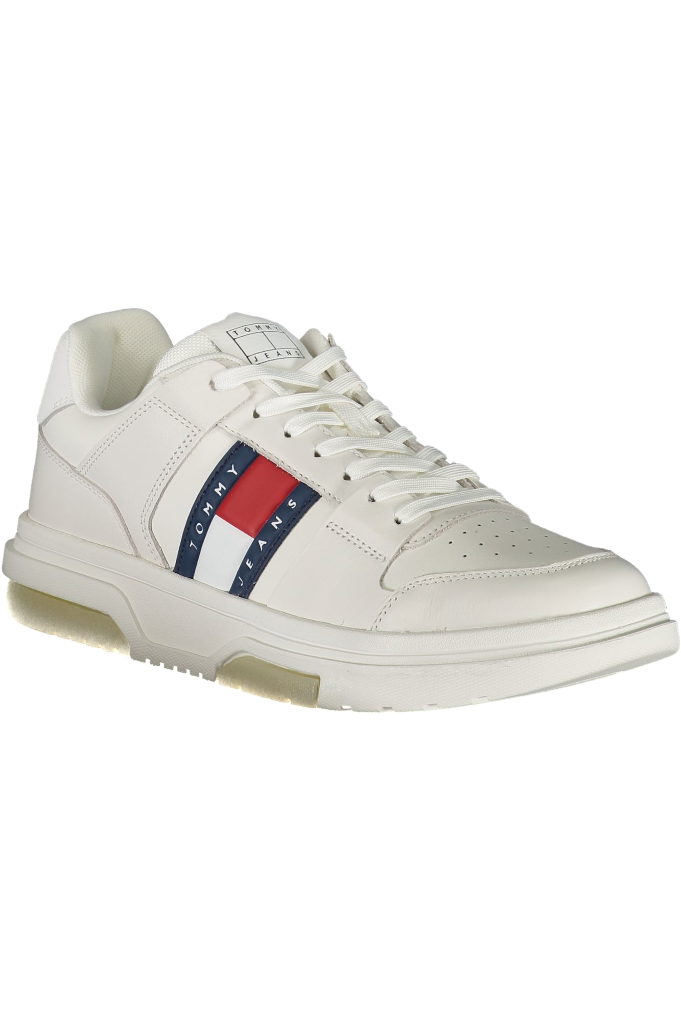 Tommy Hilfiger vyriški laisvalaikio batai – baltos spalvos, baltos spalvos, nuotrauka 2