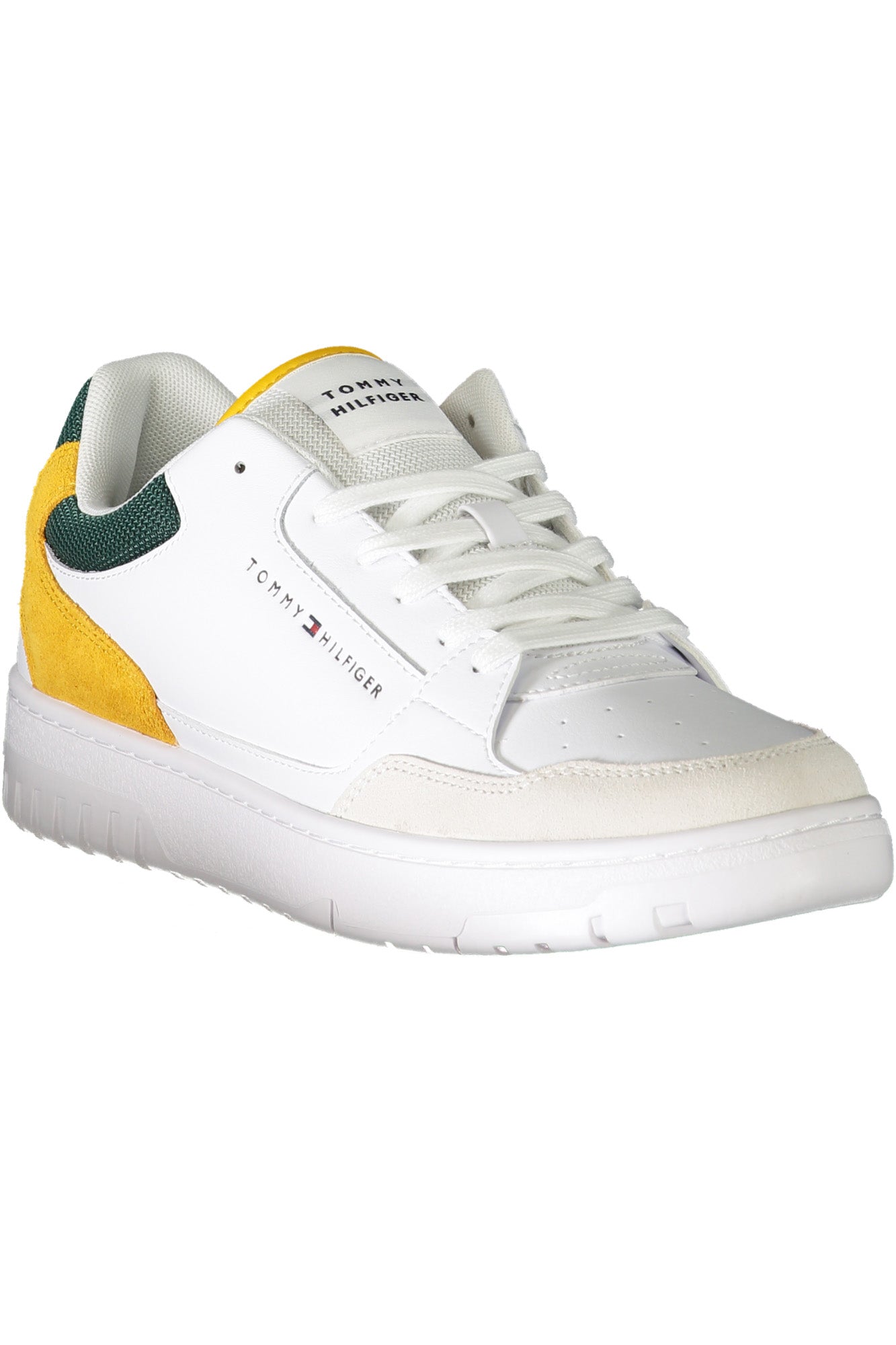Tommy Hilfiger vyriški laisvalaikio batai – baltos spalvos, baltos spalvos, nuotrauka 2