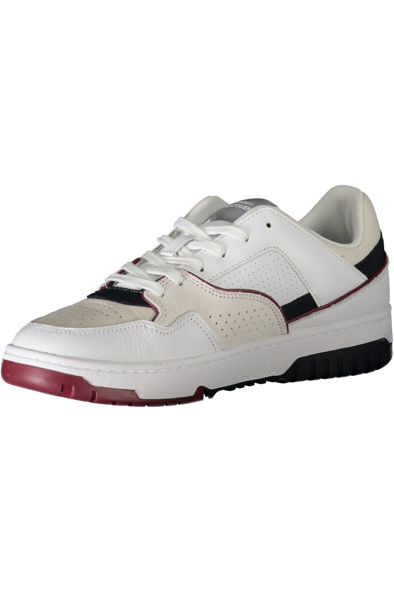 Tommy Hilfiger vyriški laisvalaikio batai – baltos spalvos, baltos spalvos, nuotrauka 3