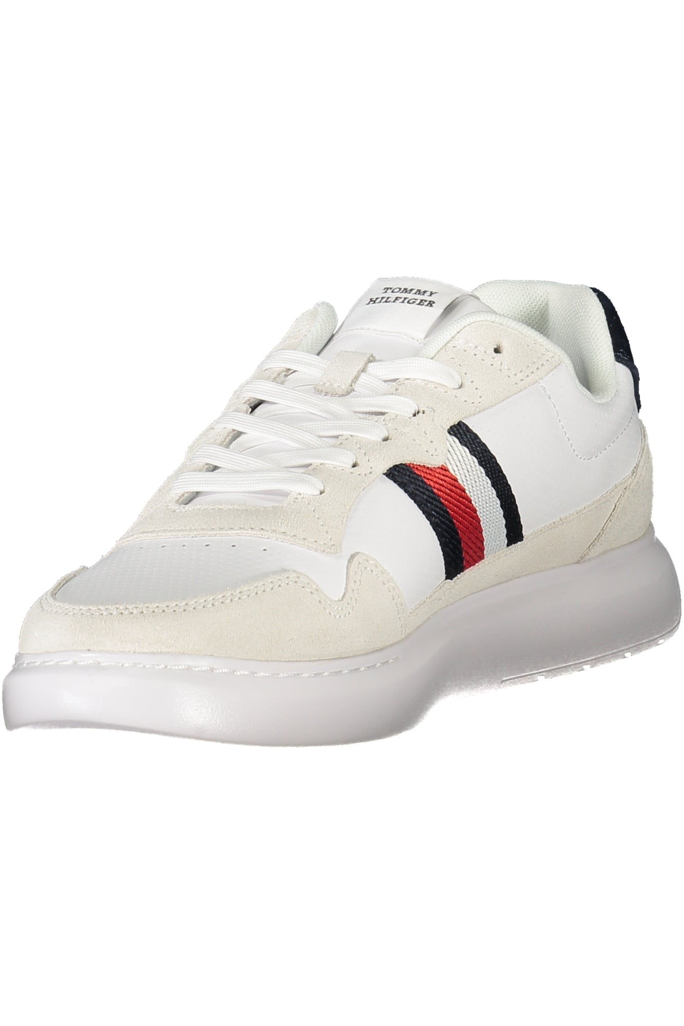 Tommy Hilfiger vyriški laisvalaikio batai – baltos spalvos, baltos spalvos, nuotrauka 3