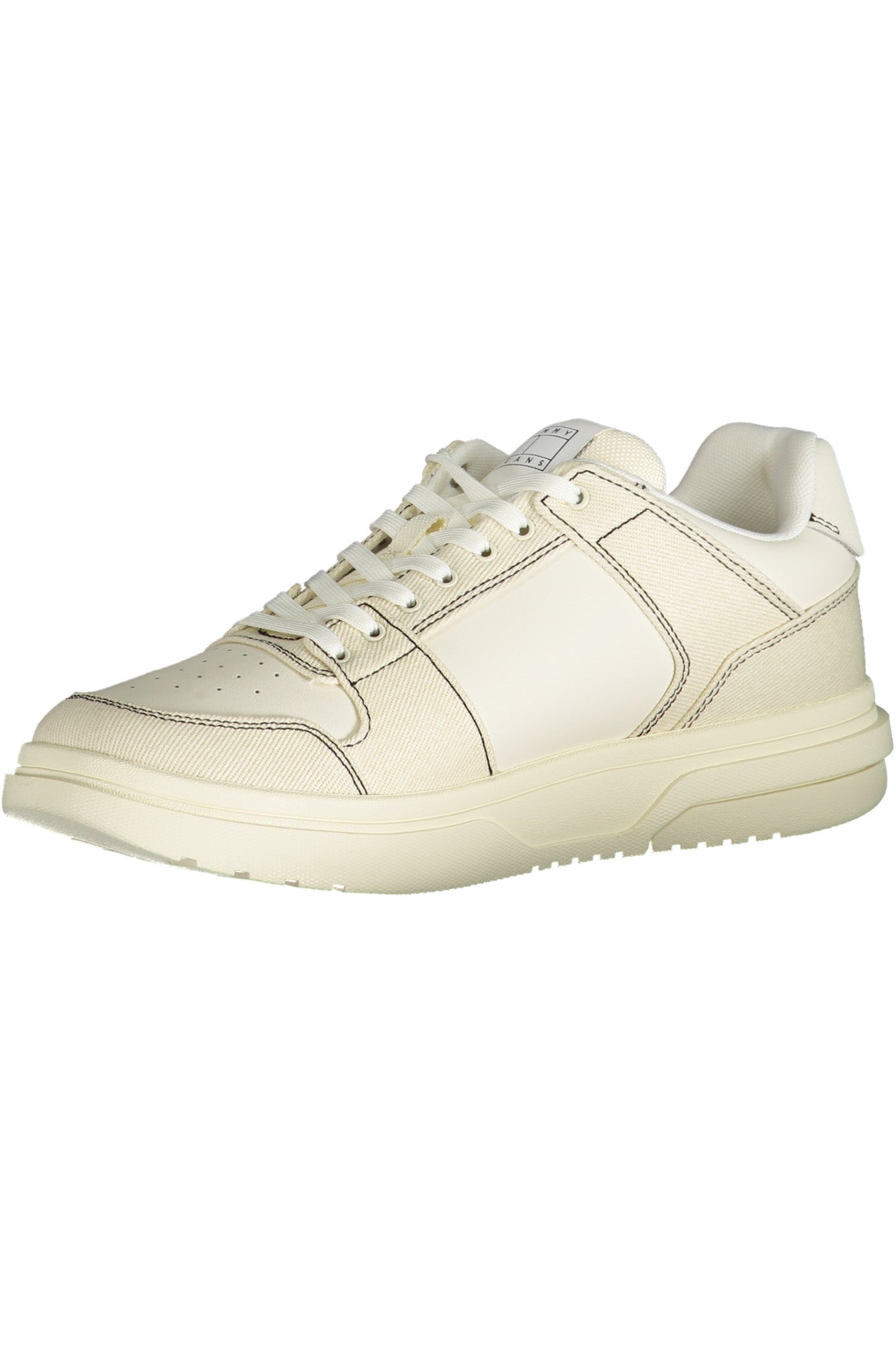 Tommy Hilfiger vyriški laisvalaikio batai – baltos spalvos, baltos spalvos, nuotrauka 3