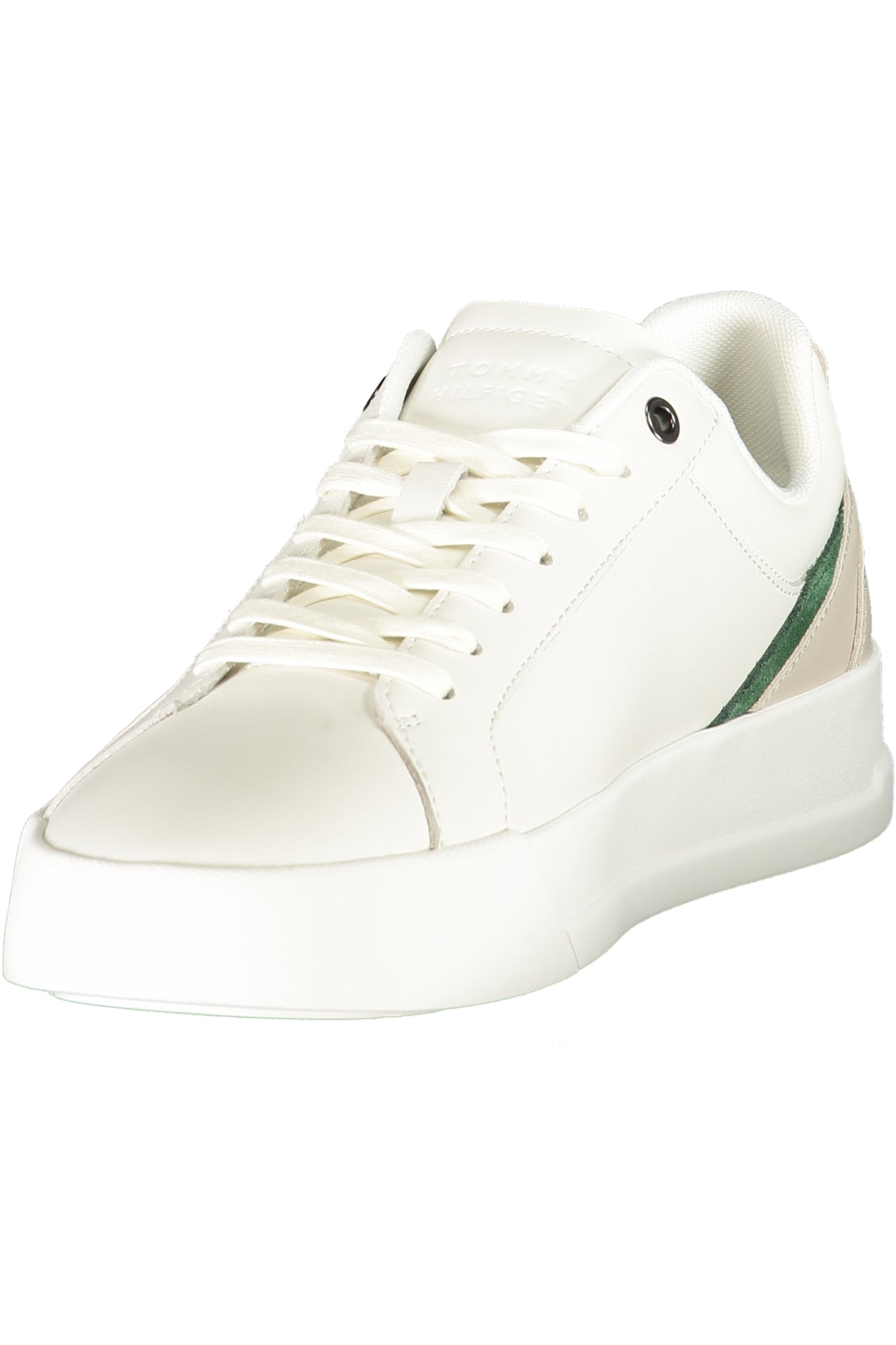 Tommy Hilfiger vyriški laisvalaikio batai – baltos spalvos, baltos spalvos, nuotrauka 3