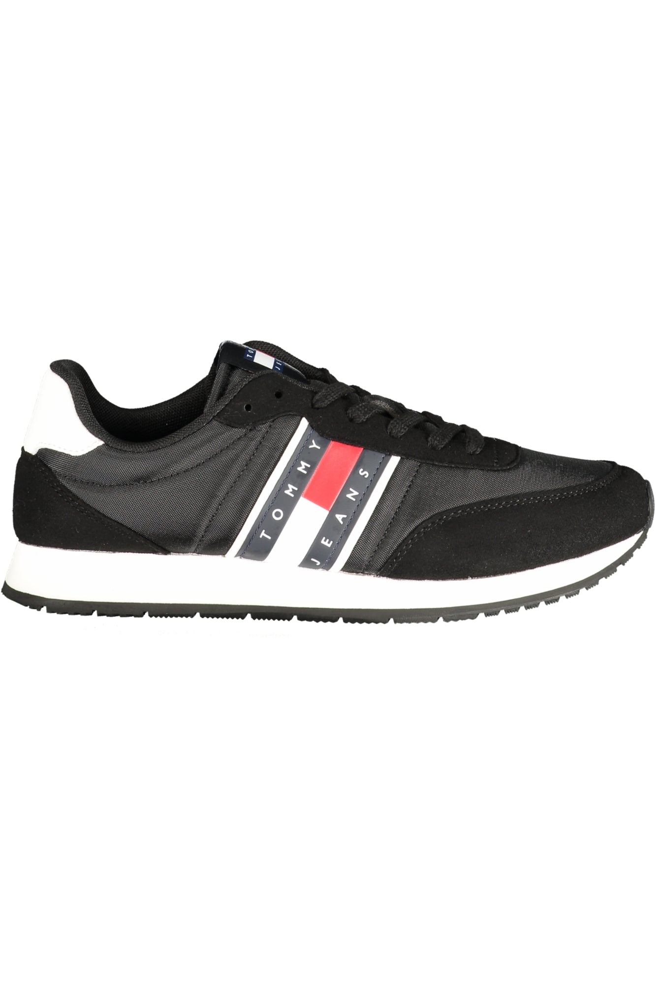 Tommy Hilfiger vyriški laisvalaikio batai – juoda spalvos, juoda spalva