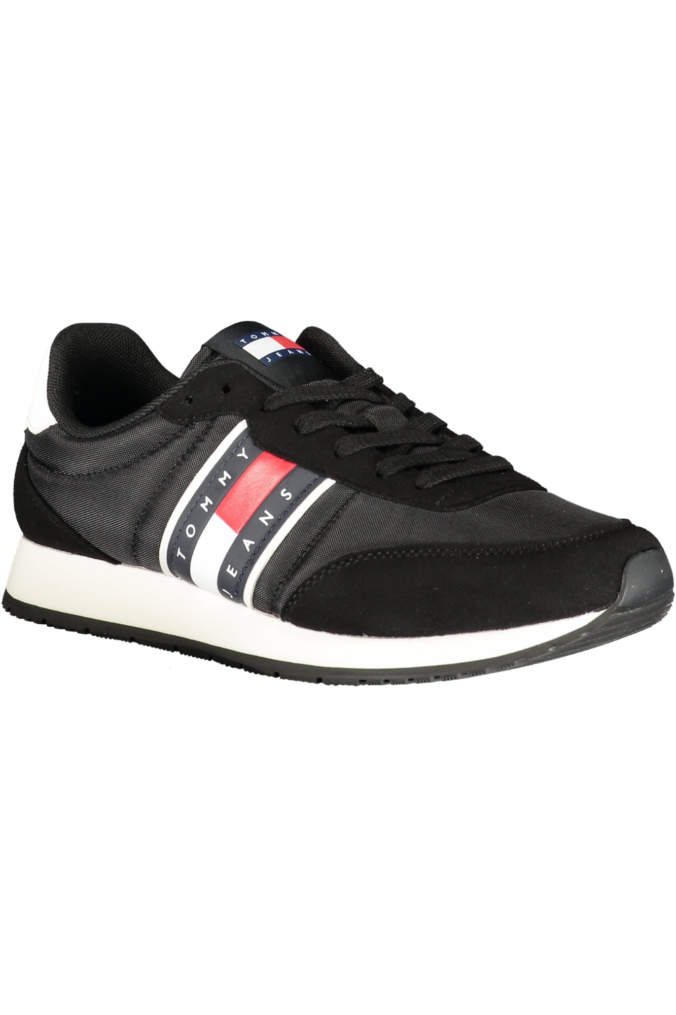 Tommy Hilfiger vyriški laisvalaikio batai – juoda spalvos, juoda spalva, nuotrauka 2
