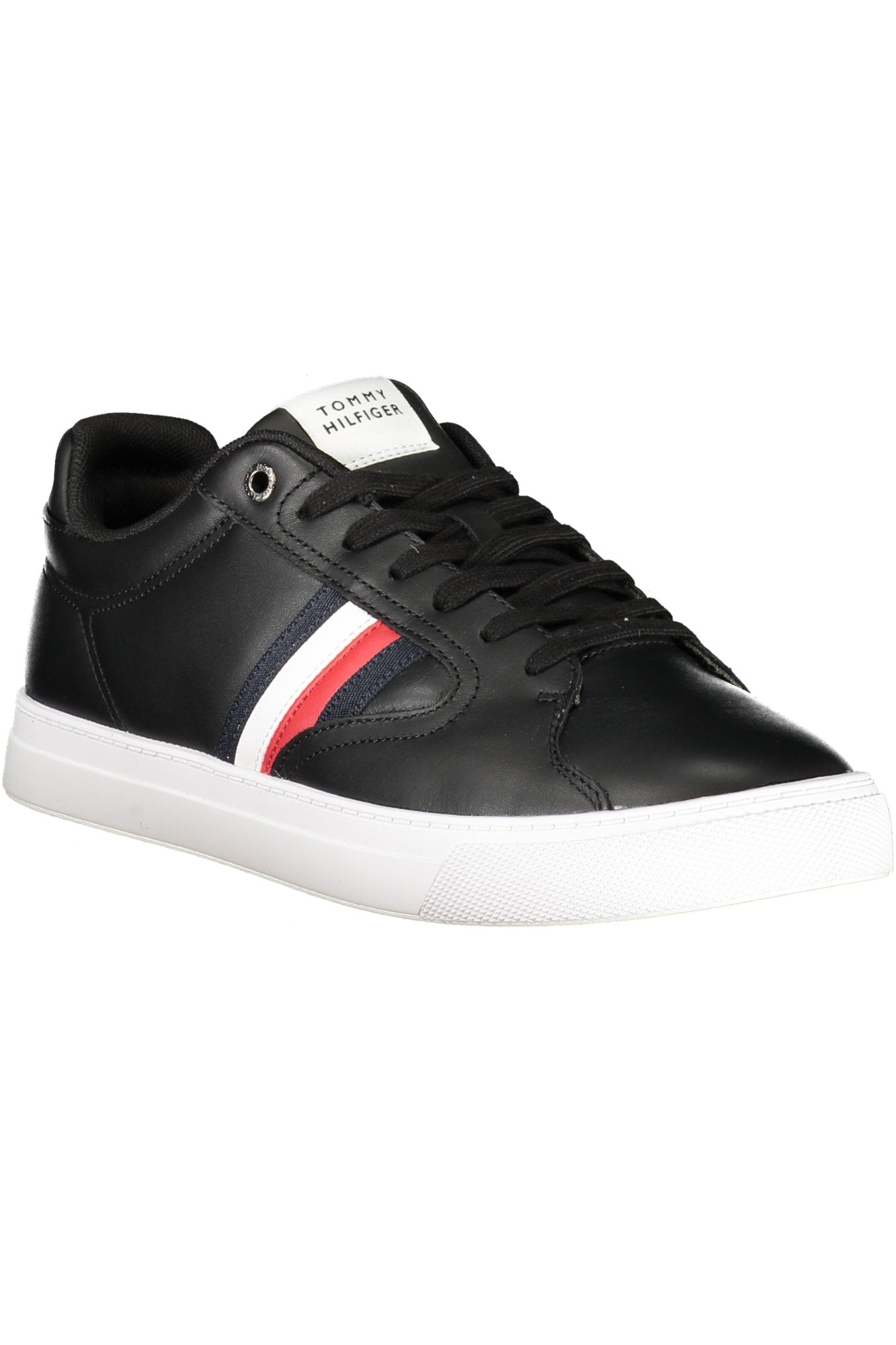 Tommy Hilfiger vyriški laisvalaikio batai – juodos spalvos, juodos spalvos, nuotrauka 2