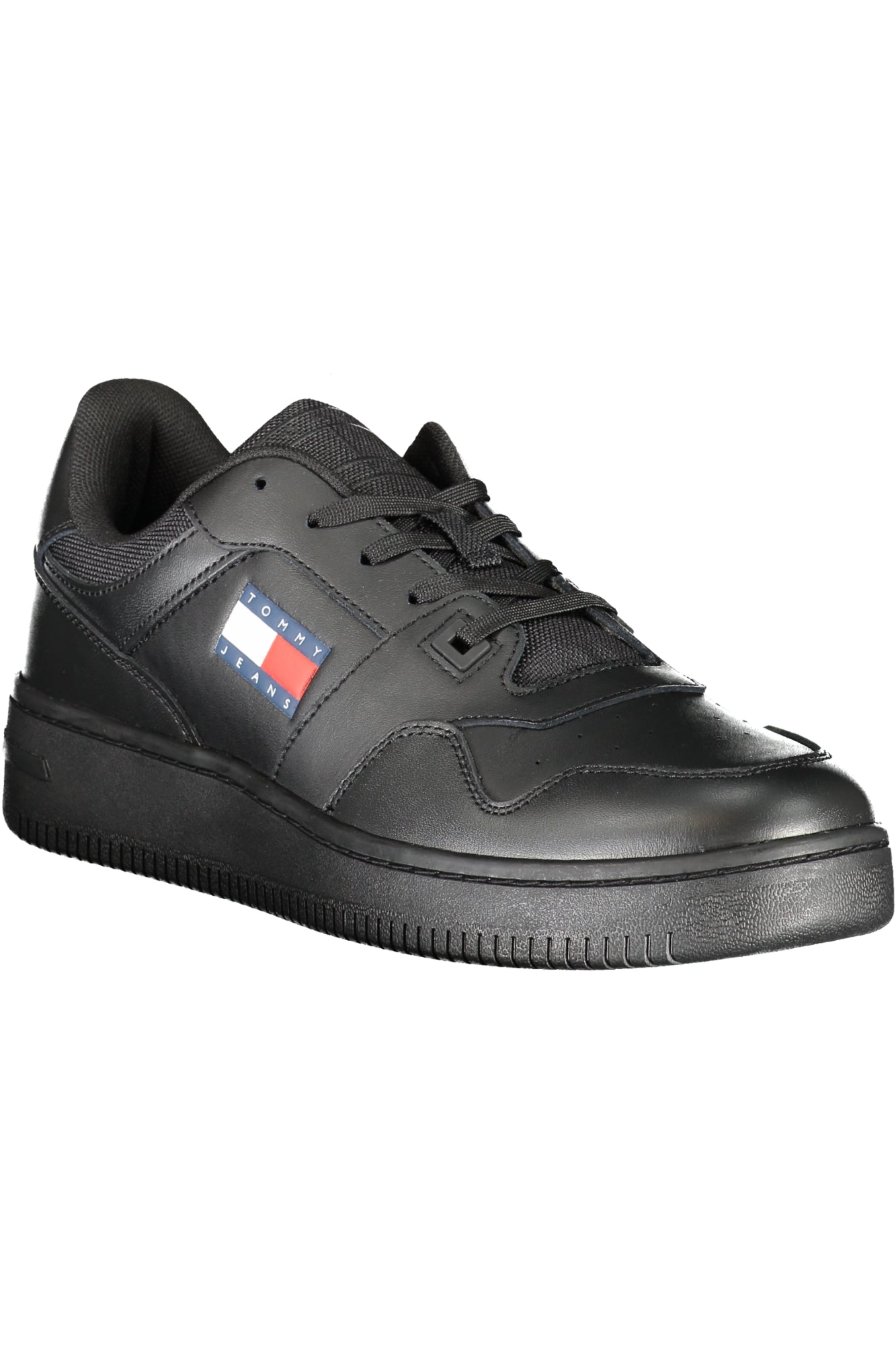 Tommy Hilfiger vyriški laisvalaikio batai – juodos spalvos, juodos spalvos, nuotrauka 2