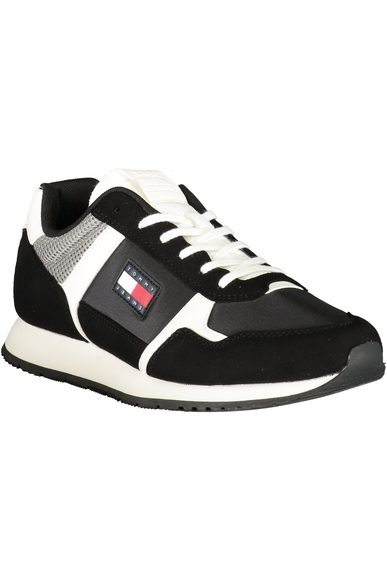 Tommy Hilfiger vyriški laisvalaikio batai – juodos spalvos, juodos spalvos, nuotrauka 2