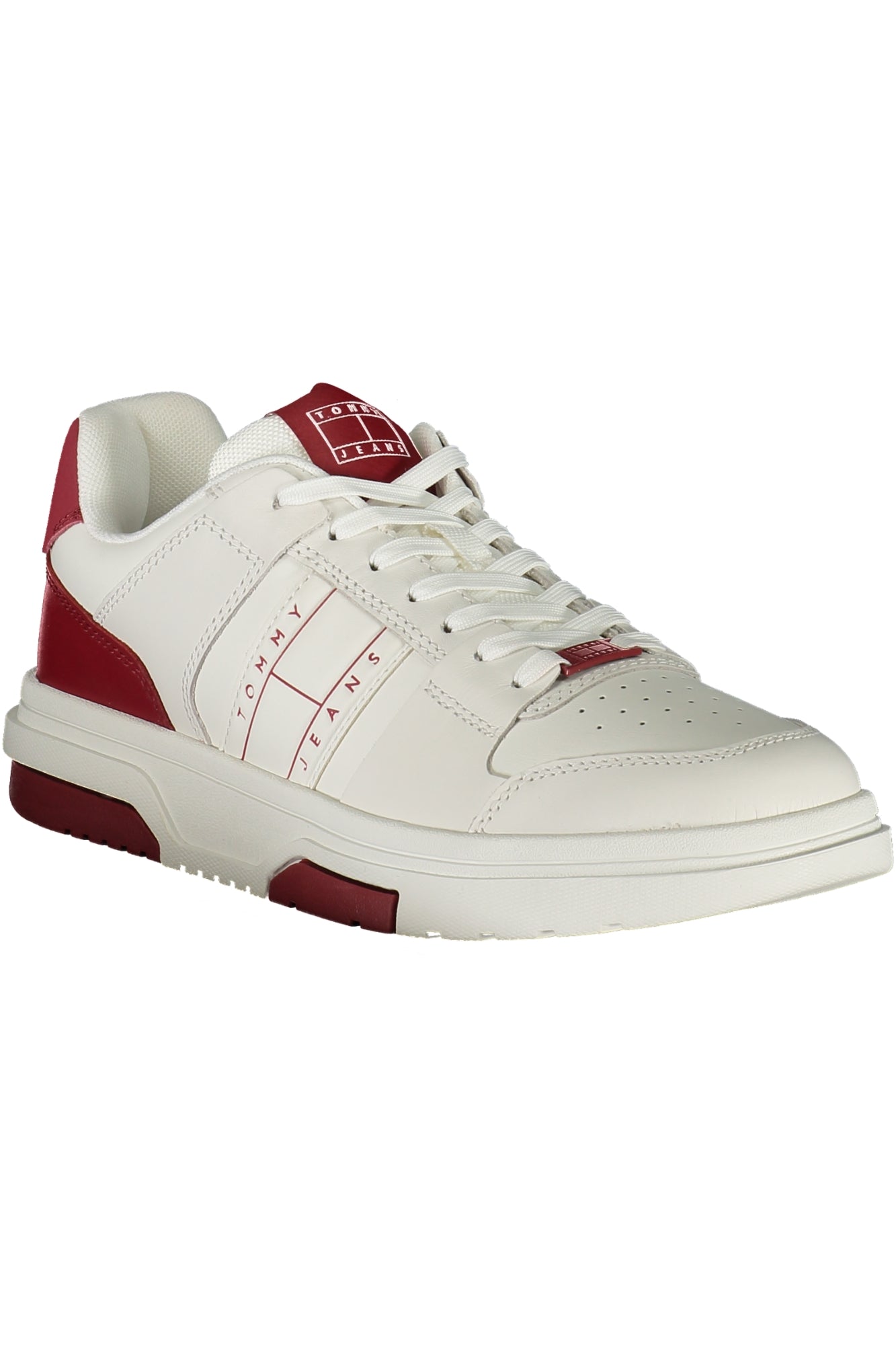 Tommy Hilfiger vyriški laisvalaikio batai – raudona spalvos, raudona spalva, nuotrauka 2