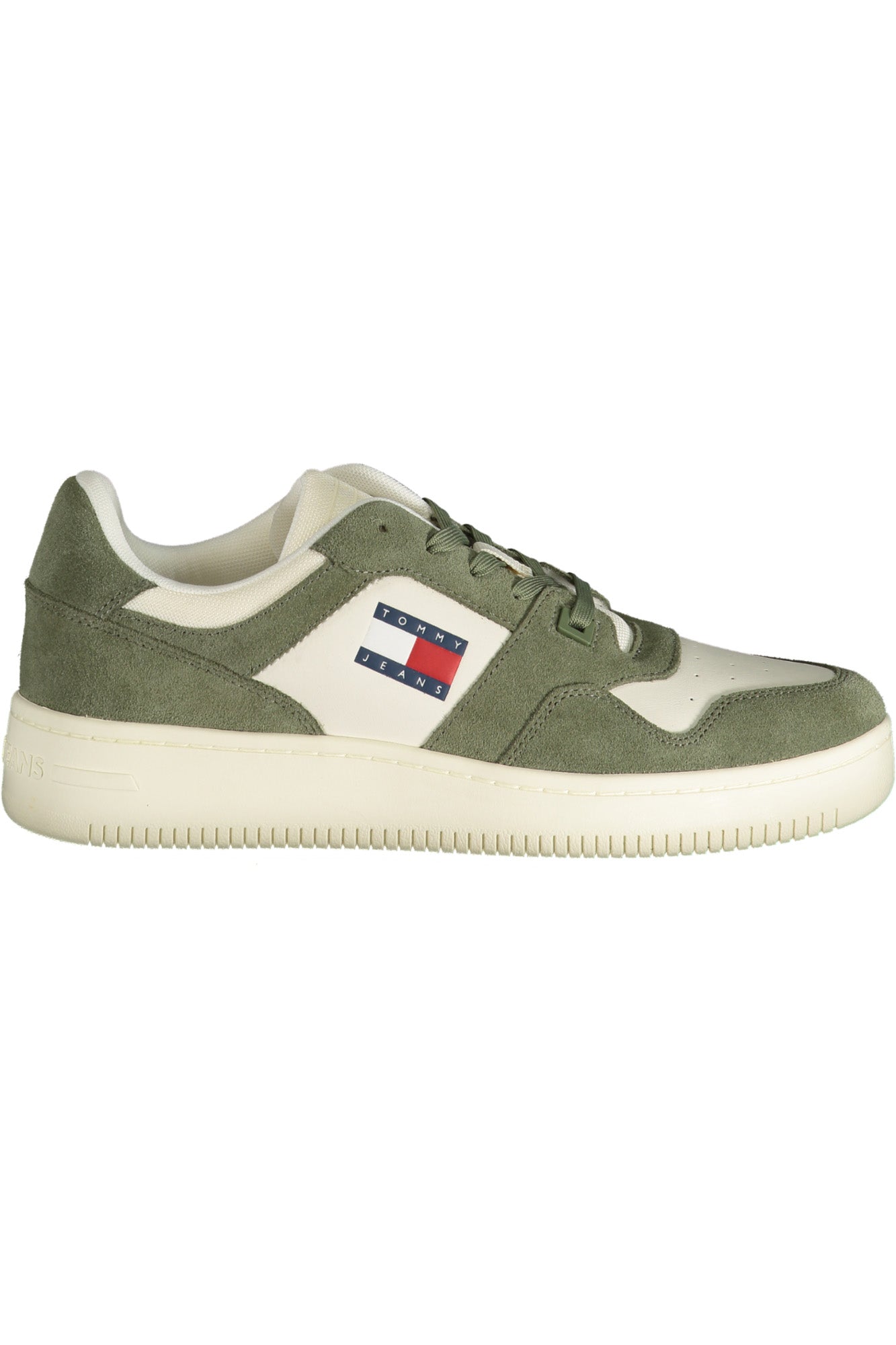 Tommy Hilfiger vyriški laisvalaikio batai – žalia spalvos, žalia spalva
