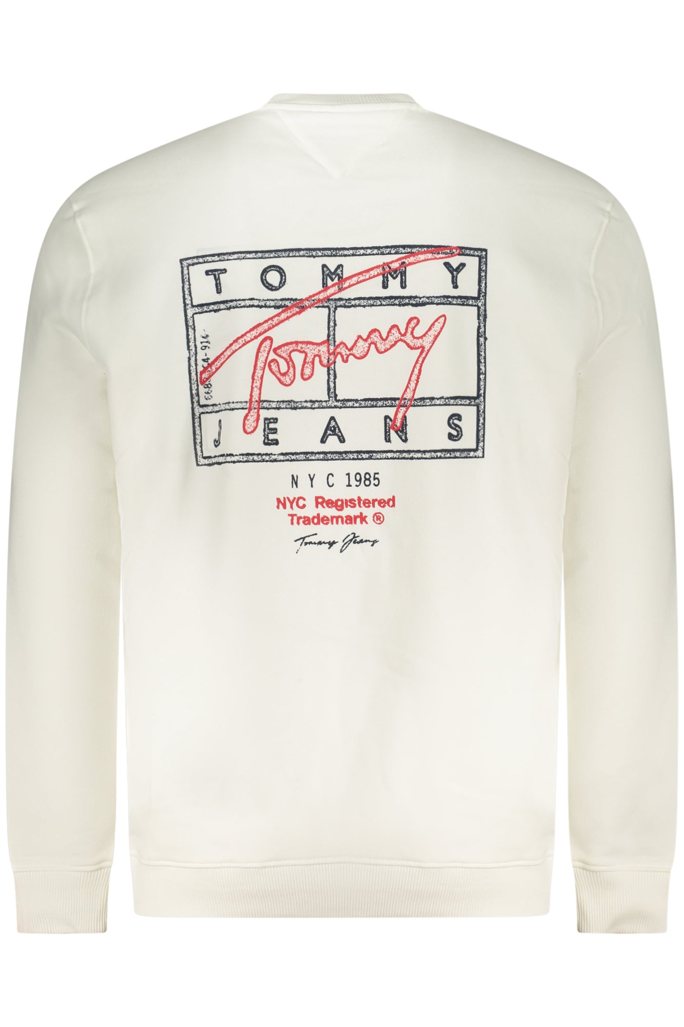 Tommy Hilfiger vyriškas džemperis – baltos spalvos, baltos spalvos, nuotrauka 2