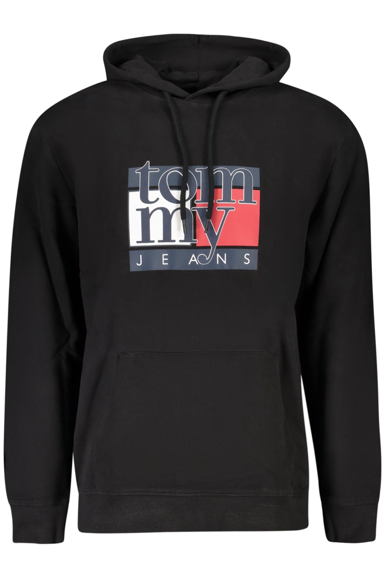 Tommy Hilfiger vyriškas džemperis – juoda spalvos, juoda spalva