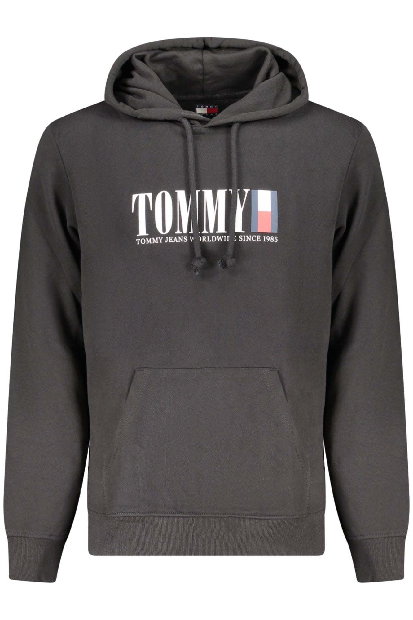 Tommy Hilfiger vyriškas džemperis – juoda spalvos, juoda spalva