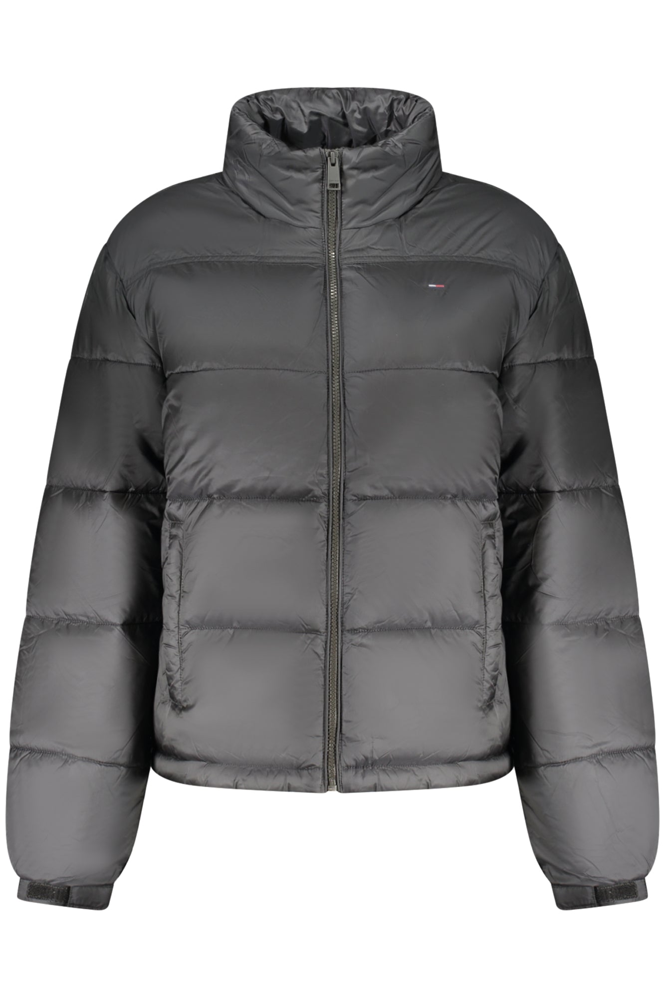 Tommy Hilfiger moteriška striukė – juodos spalvos, juodos spalvos