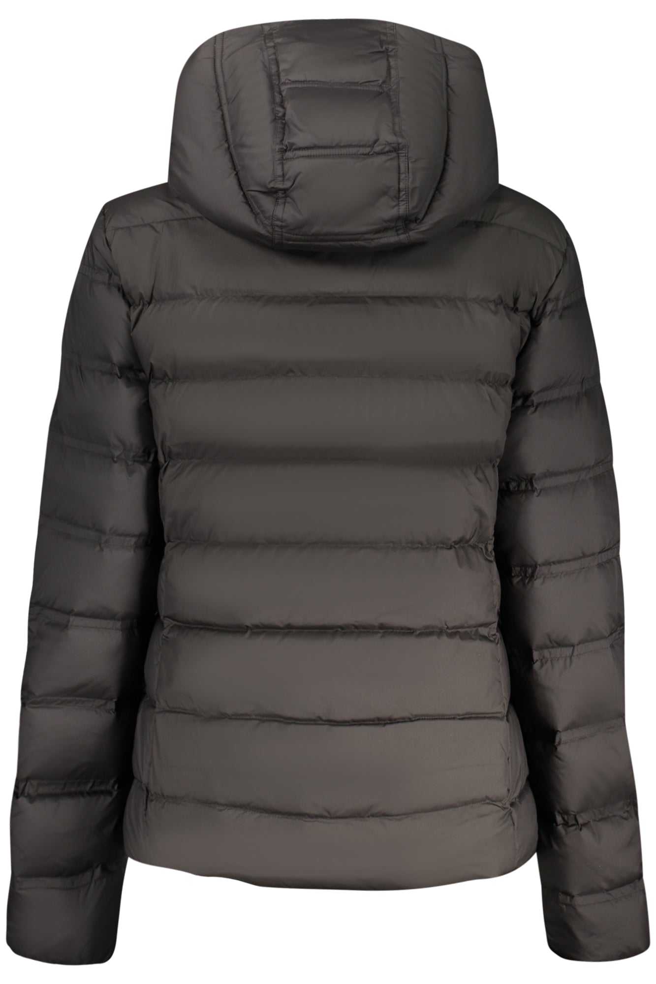 Tommy Hilfiger moteriška striukė – juodos spalvos, juodos spalvos, nuotrauka 2