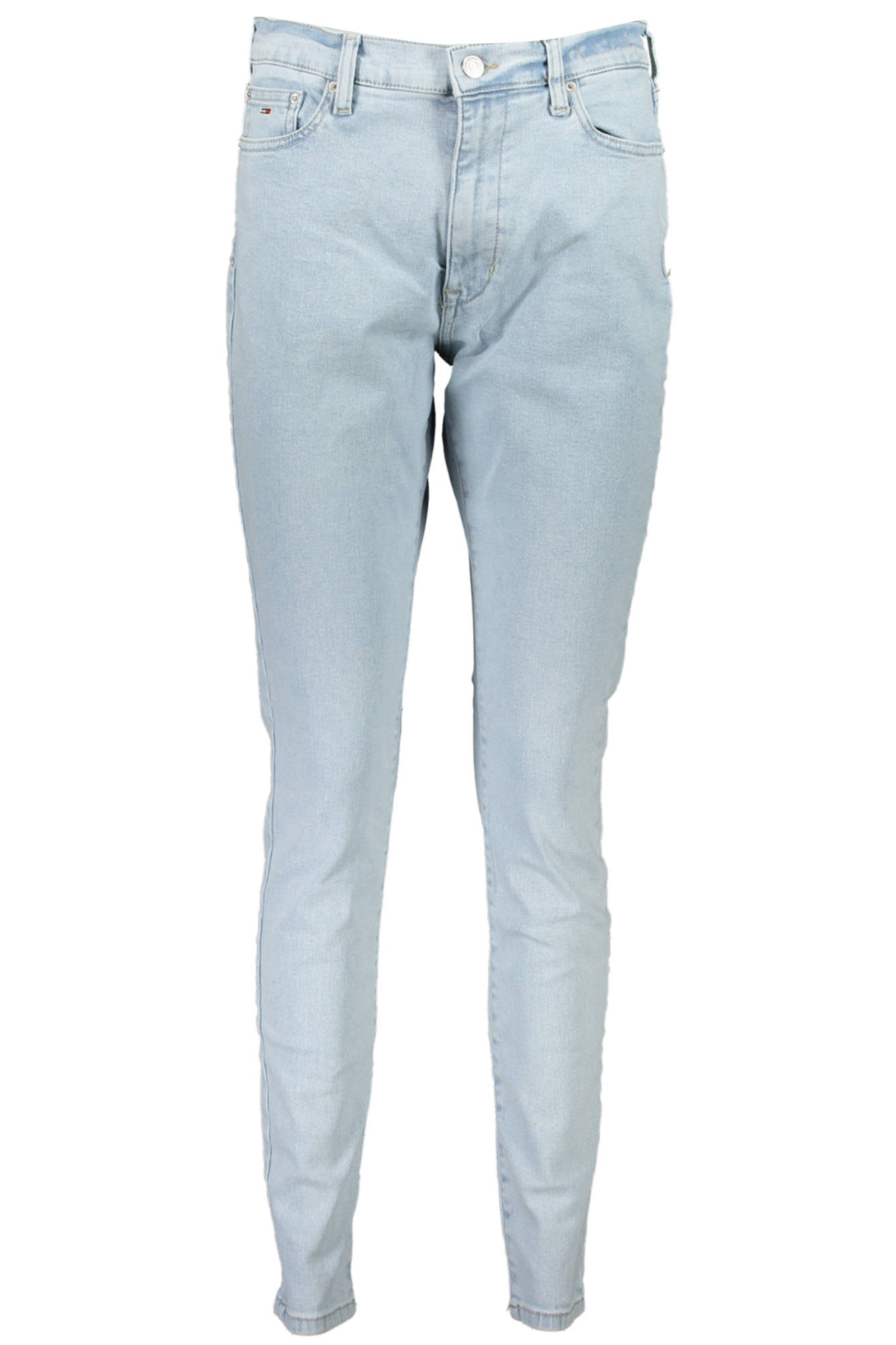 Tommy Hilfiger moteriški džinsai – azzurro spalvos, azzurro spalva