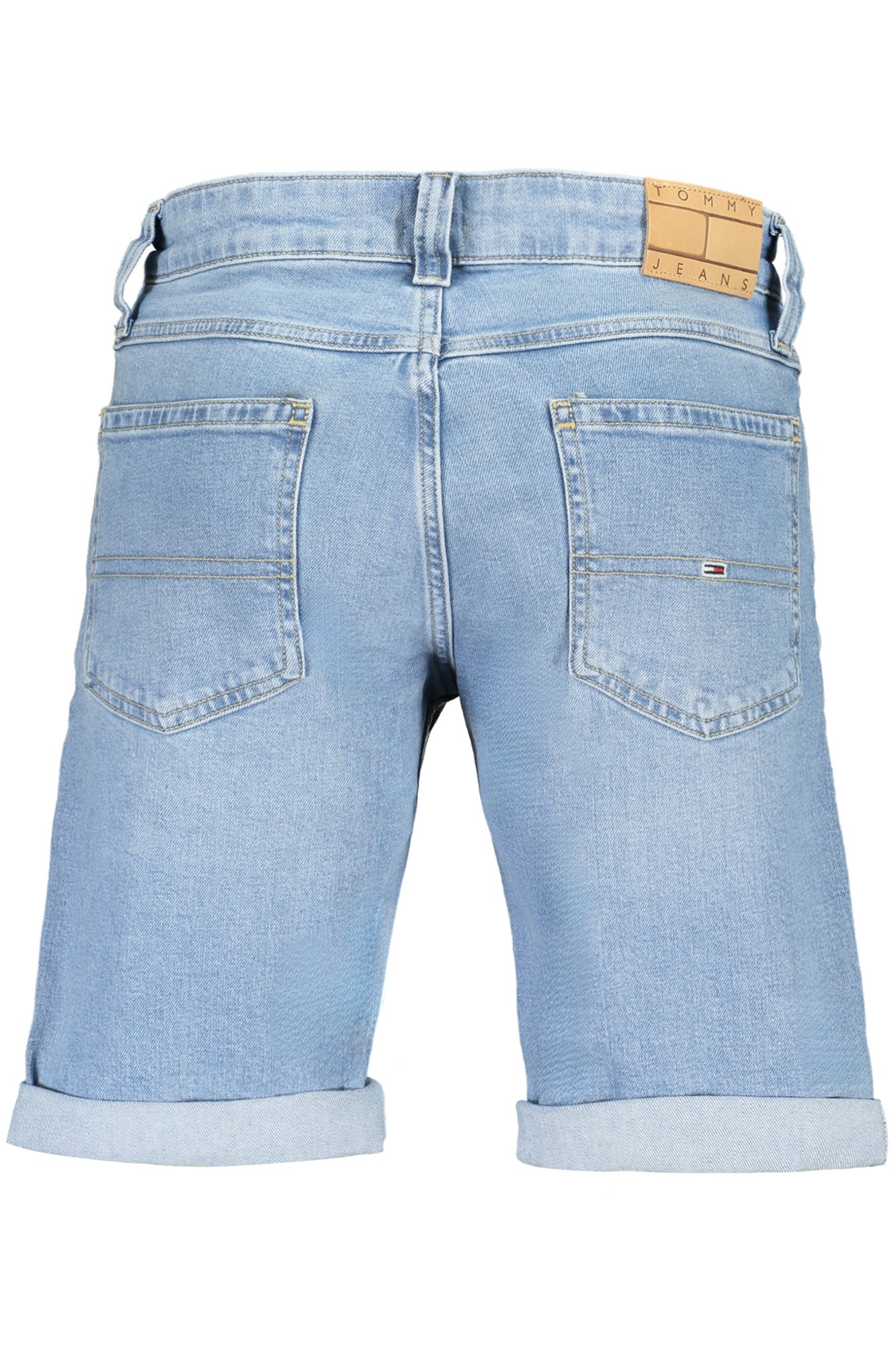 Tommy Hilfiger vyriški šortai – azzurro spalvos, azzurro spalva, nuotrauka 2