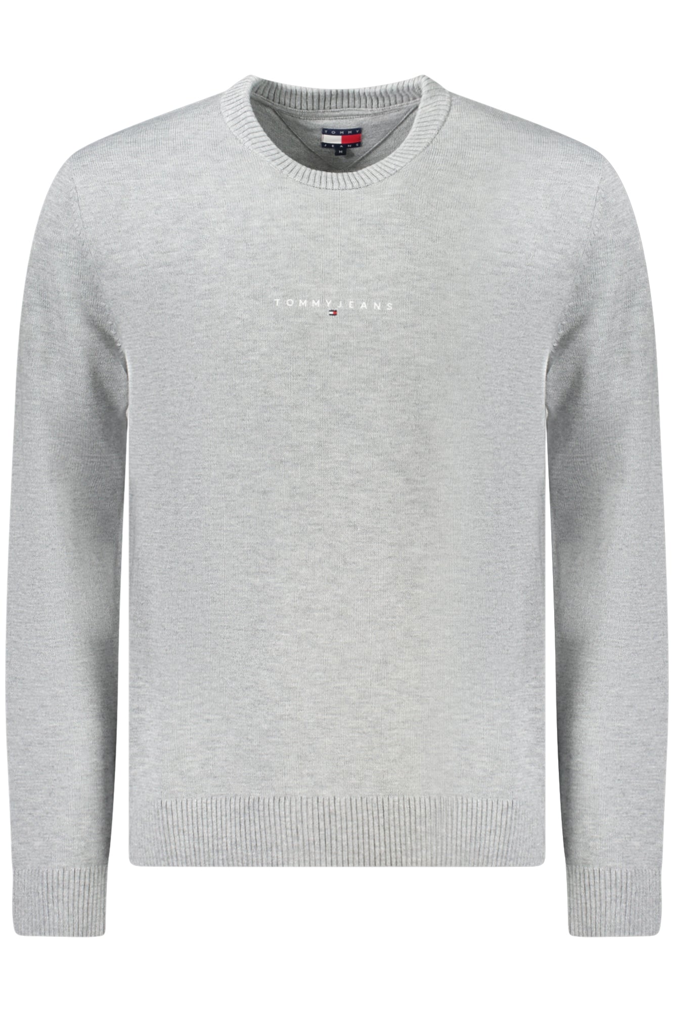 Tommy Hilfiger vyriškas megztinis – pilka spalvos, pilka spalva