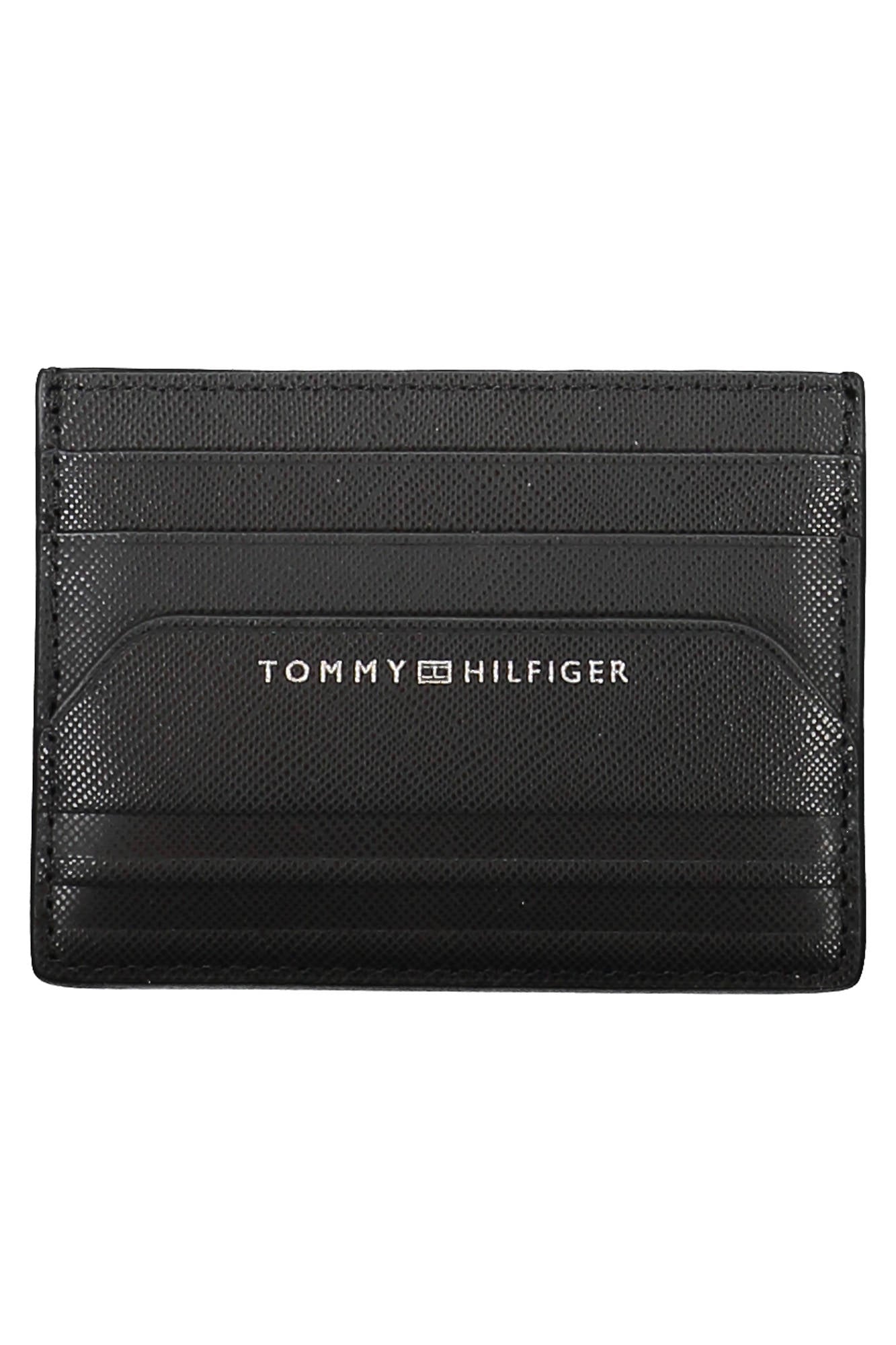 Tommy Hilfiger vyriška piniginė – juoda spalvos, juoda spalva