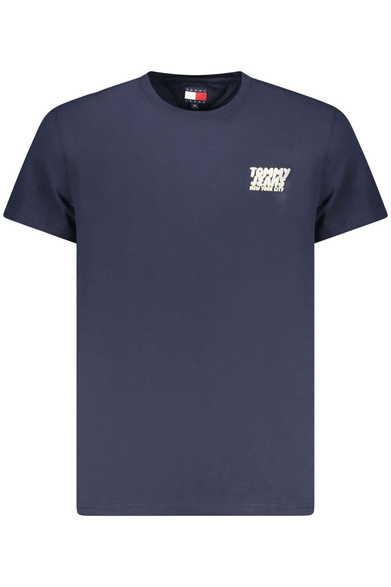 Tommy Hilfiger vyriški marškinėliai – mėlynos spalvos, mėlynos spalvos