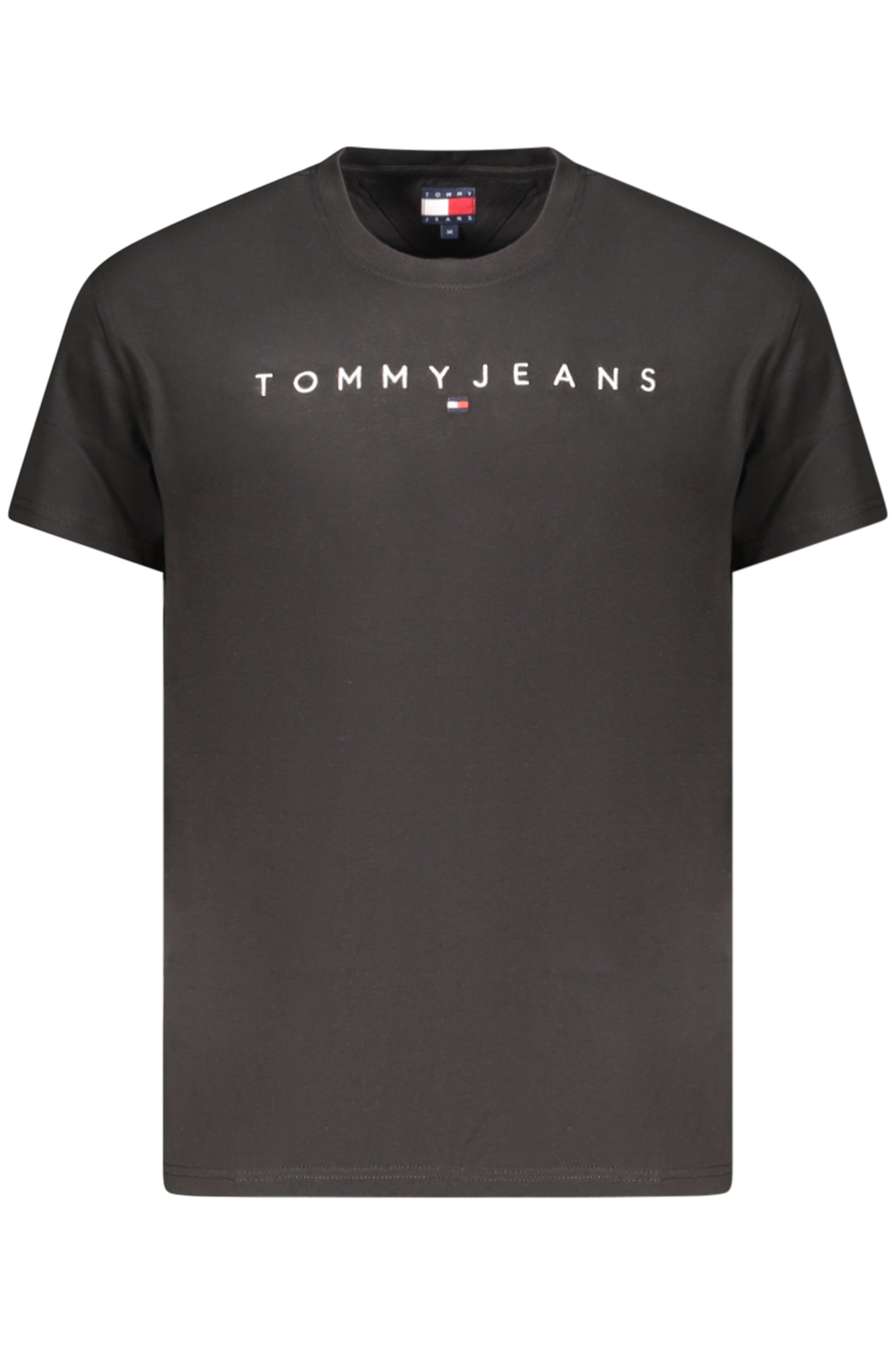 Tommy Hilfiger vyriški marškinėliai – juodos spalvos, juodos spalvos