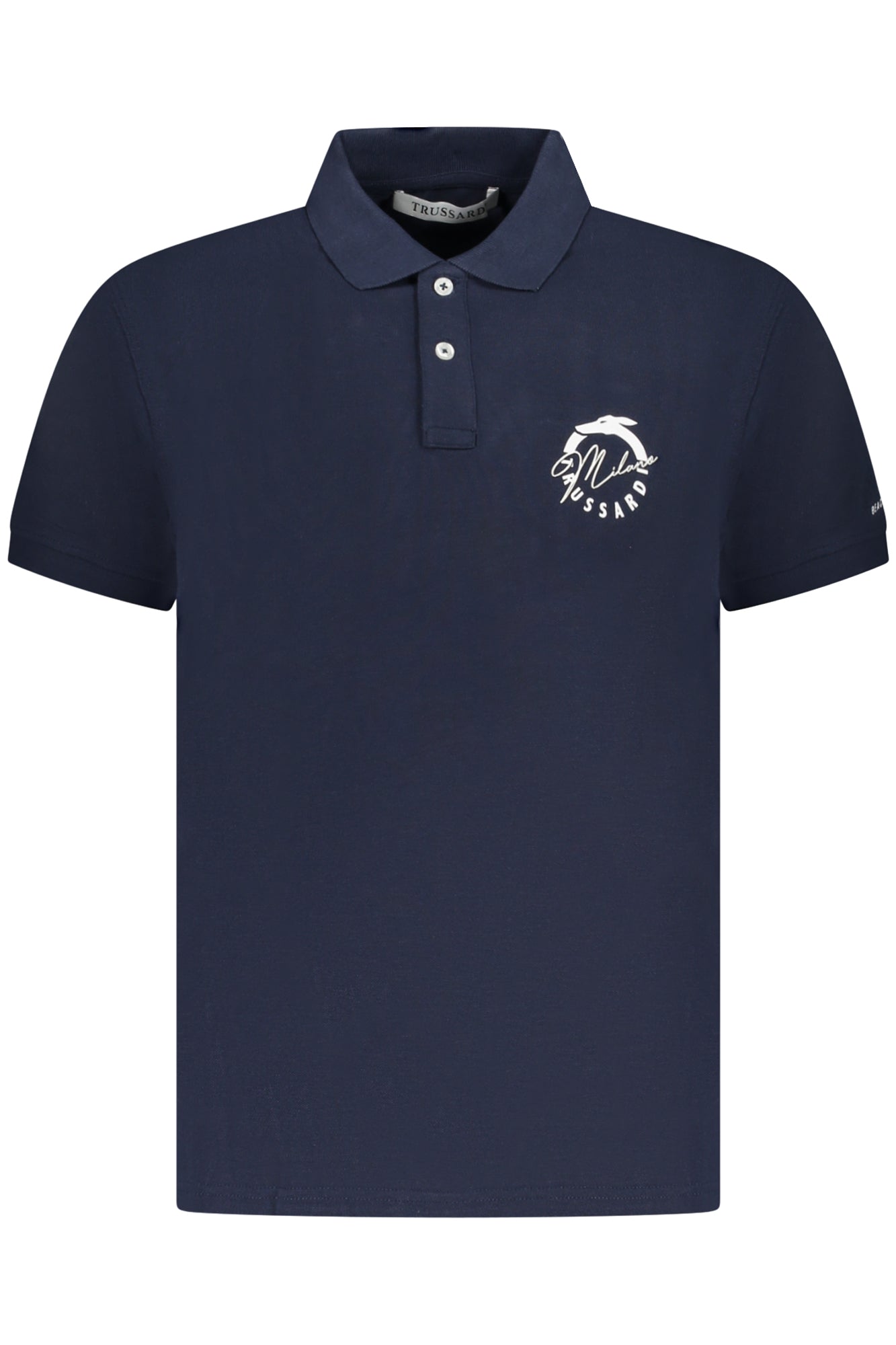 Trussardi vyriški polo marškinėliai – mėlynos spalvos, mėlynos spalvos