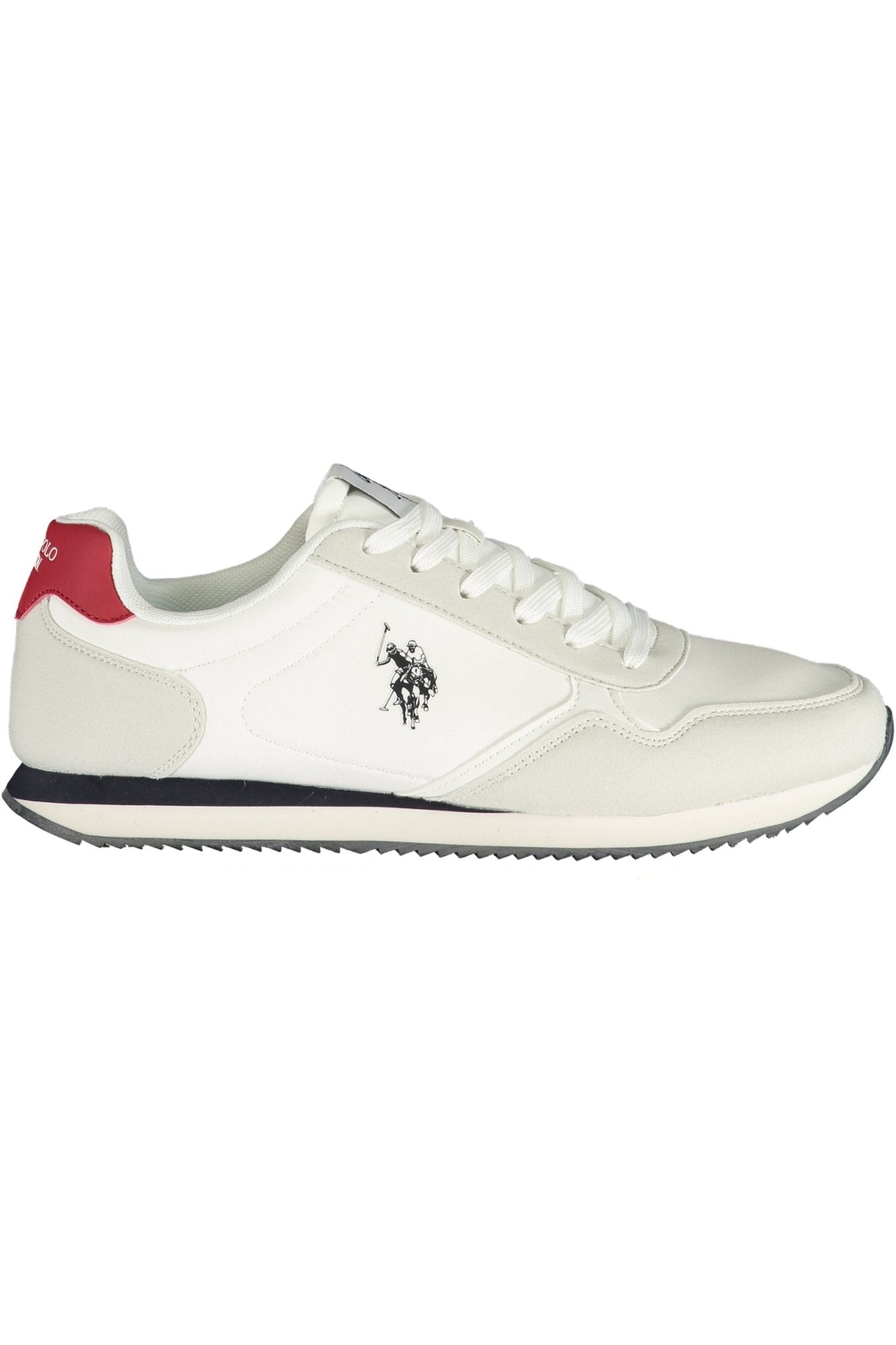 U.S. Polo Assn. vyriški laisvalaikio batai – balta spalvos, balta spalva