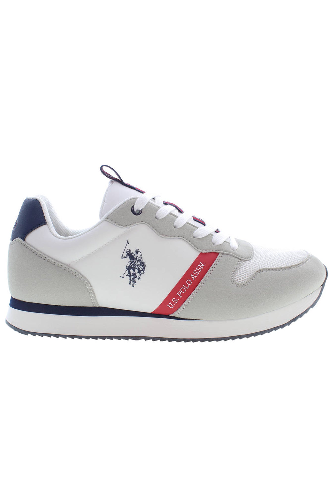 U.S. Polo Assn. vyriški laisvalaikio batai – baltos spalvos, baltos spalvos