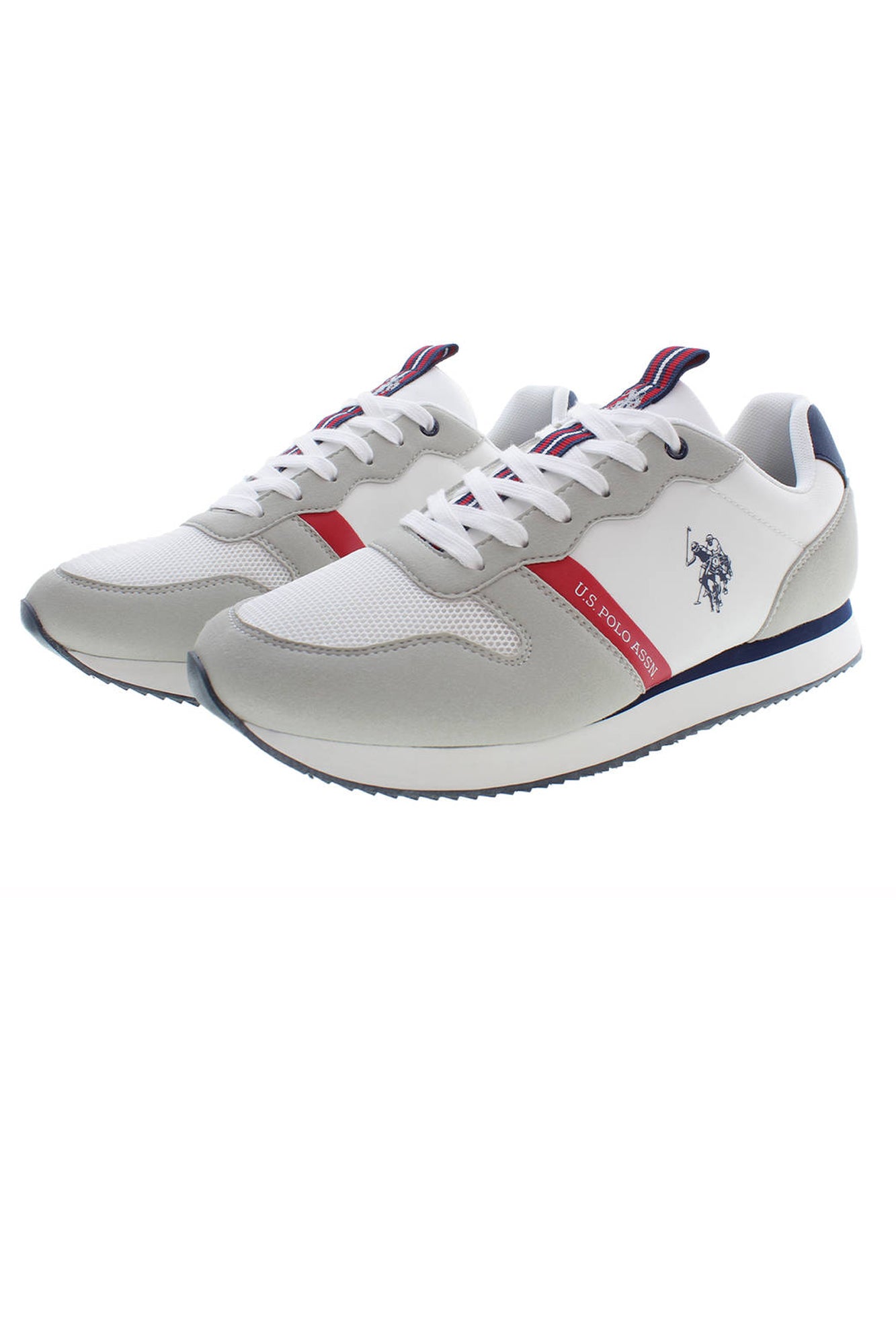 U.S. Polo Assn. vyriški laisvalaikio batai – baltos spalvos, baltos spalvos, nuotrauka 3