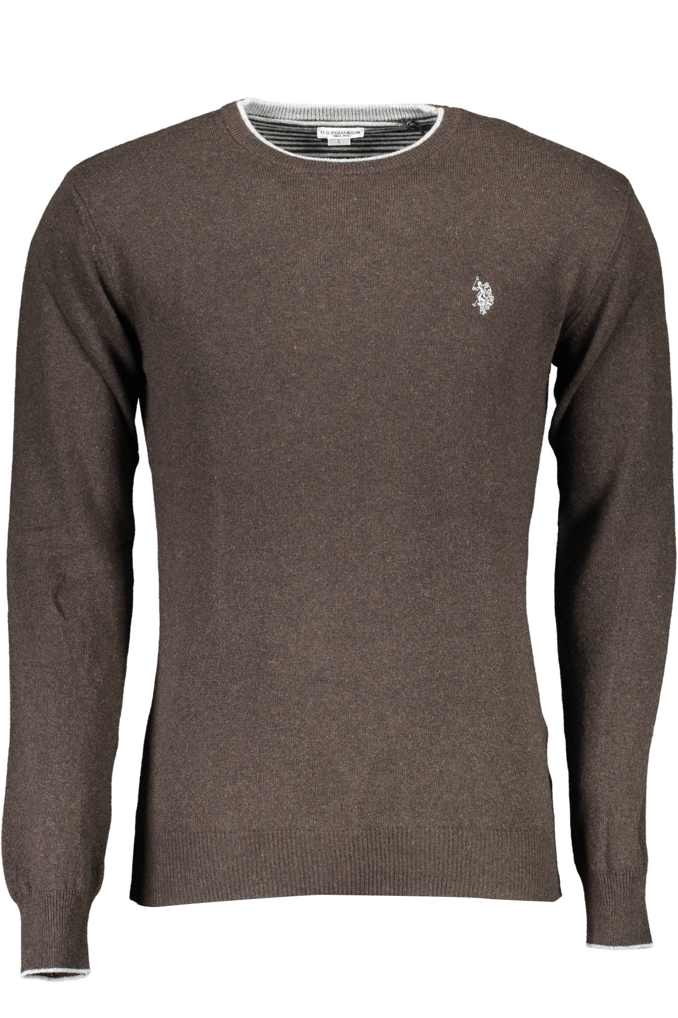 U.S. Polo Assn. vyriškas megztinis – ruda spalvos, ruda spalva