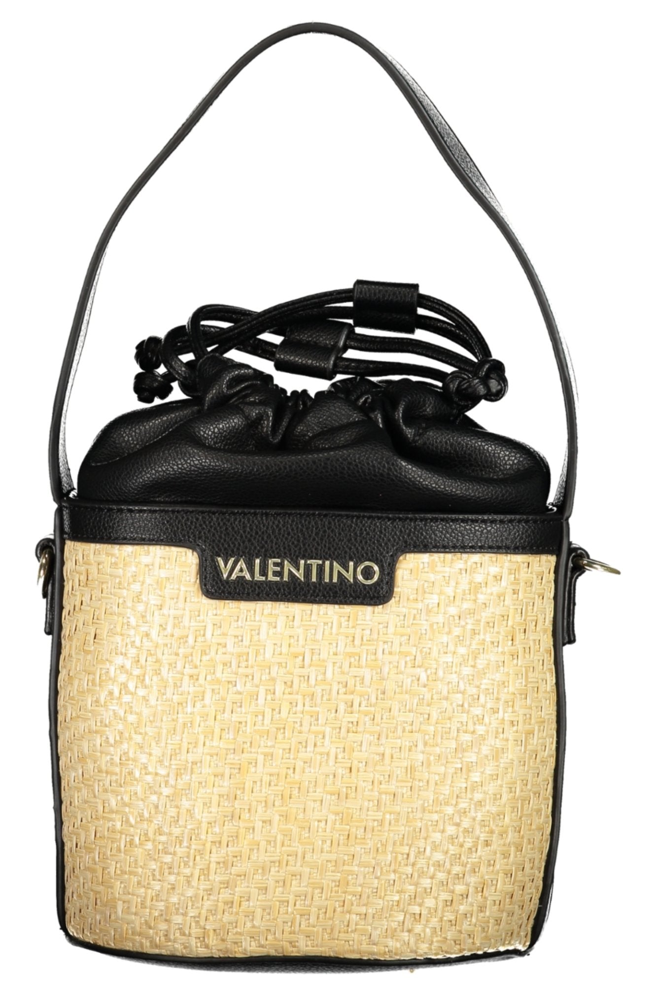 Valentino moteriška rankinė – juoda spalvos, juoda spalva