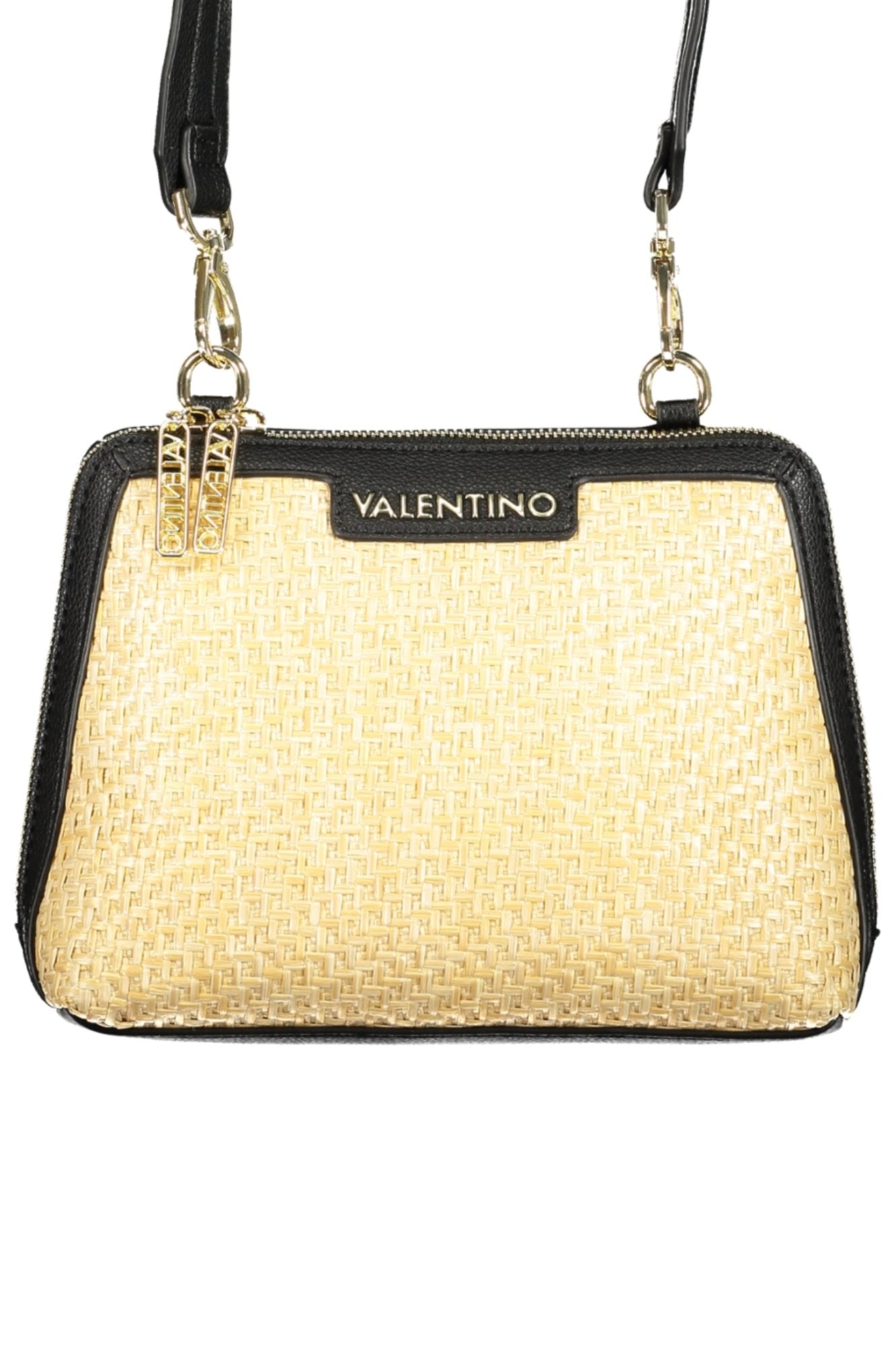 Valentino moteriška rankinė – juoda spalvos, juoda spalva