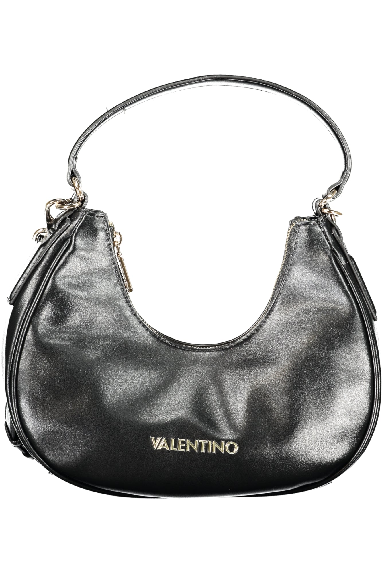Valentino moteriška rankinė – juoda spalvos, juoda spalva