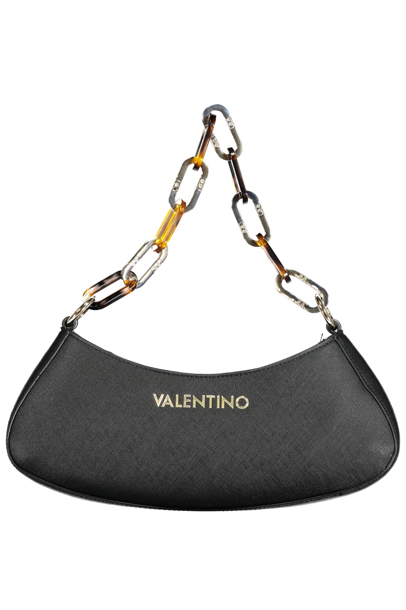 Valentino moteriška rankinė – juoda spalvos, juoda spalva