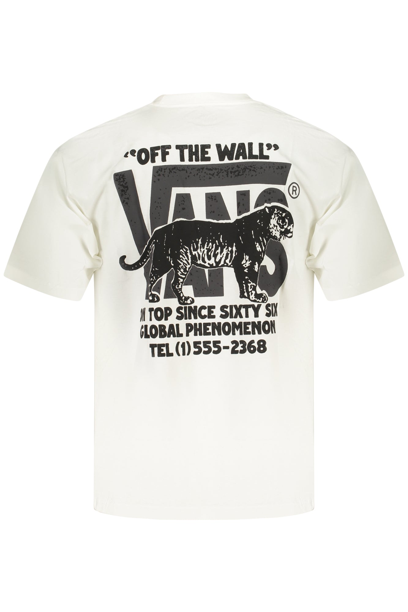 Vans vyriški marškinėliai – balta spalvos, balta spalva, nuotrauka 2